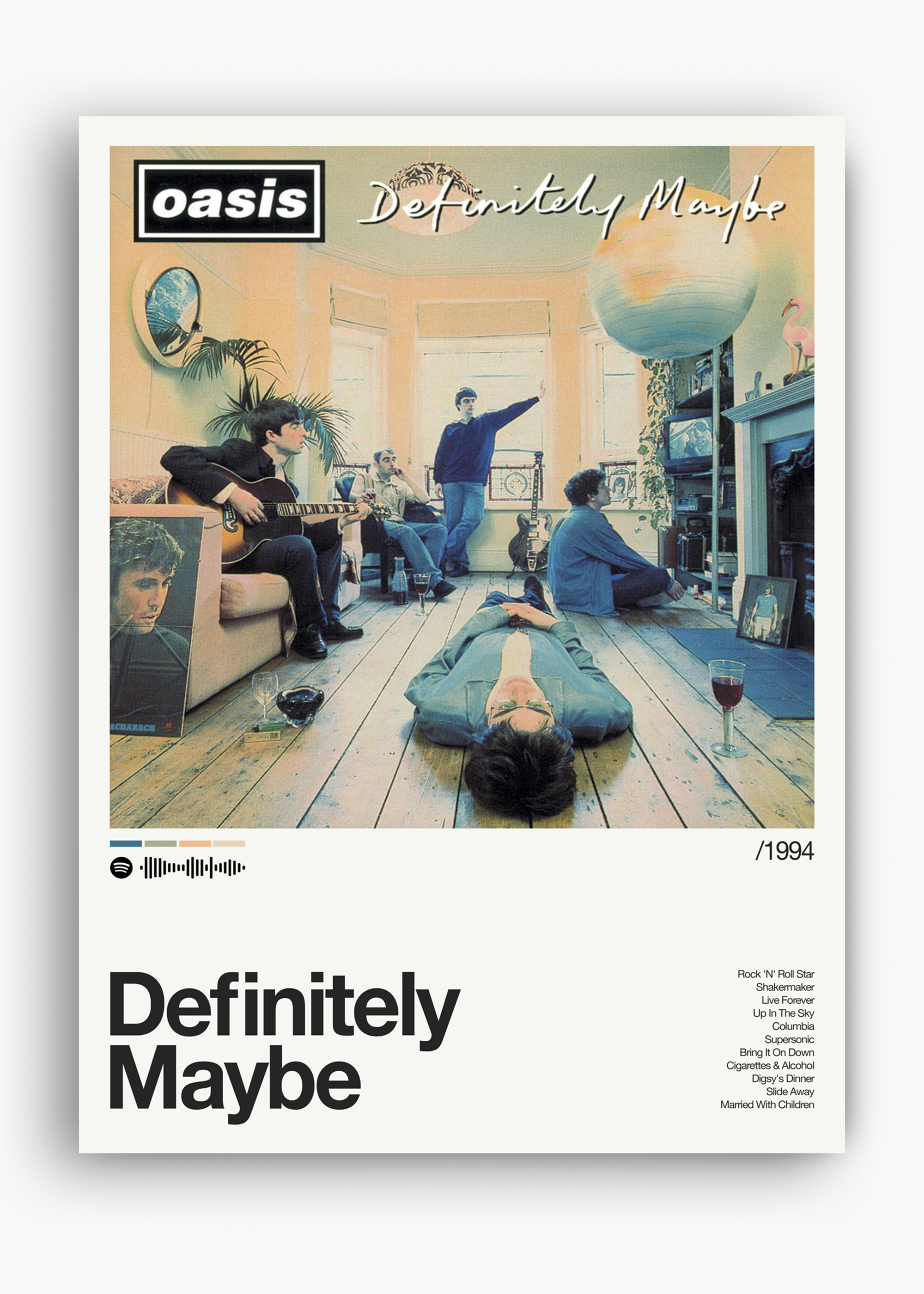Quadro Oasis Definitely Maybe II - 10