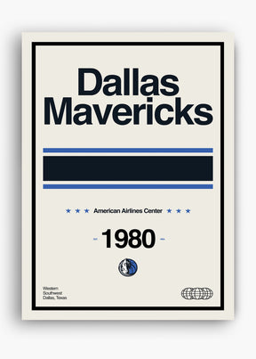 Quadro NBA Dallas Mavericks