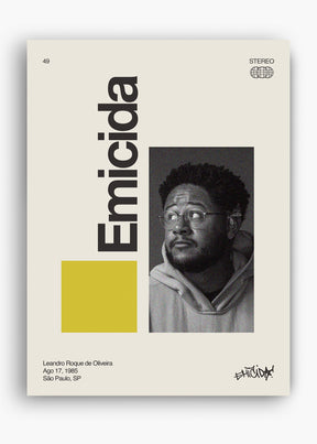 Quadro Signature Emicida