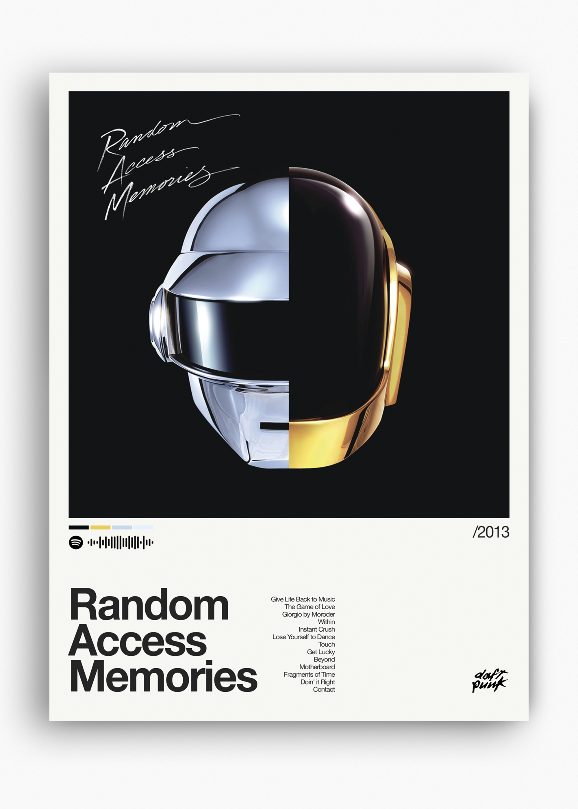 Quadro Daft Punk Random Access Memories II - 10