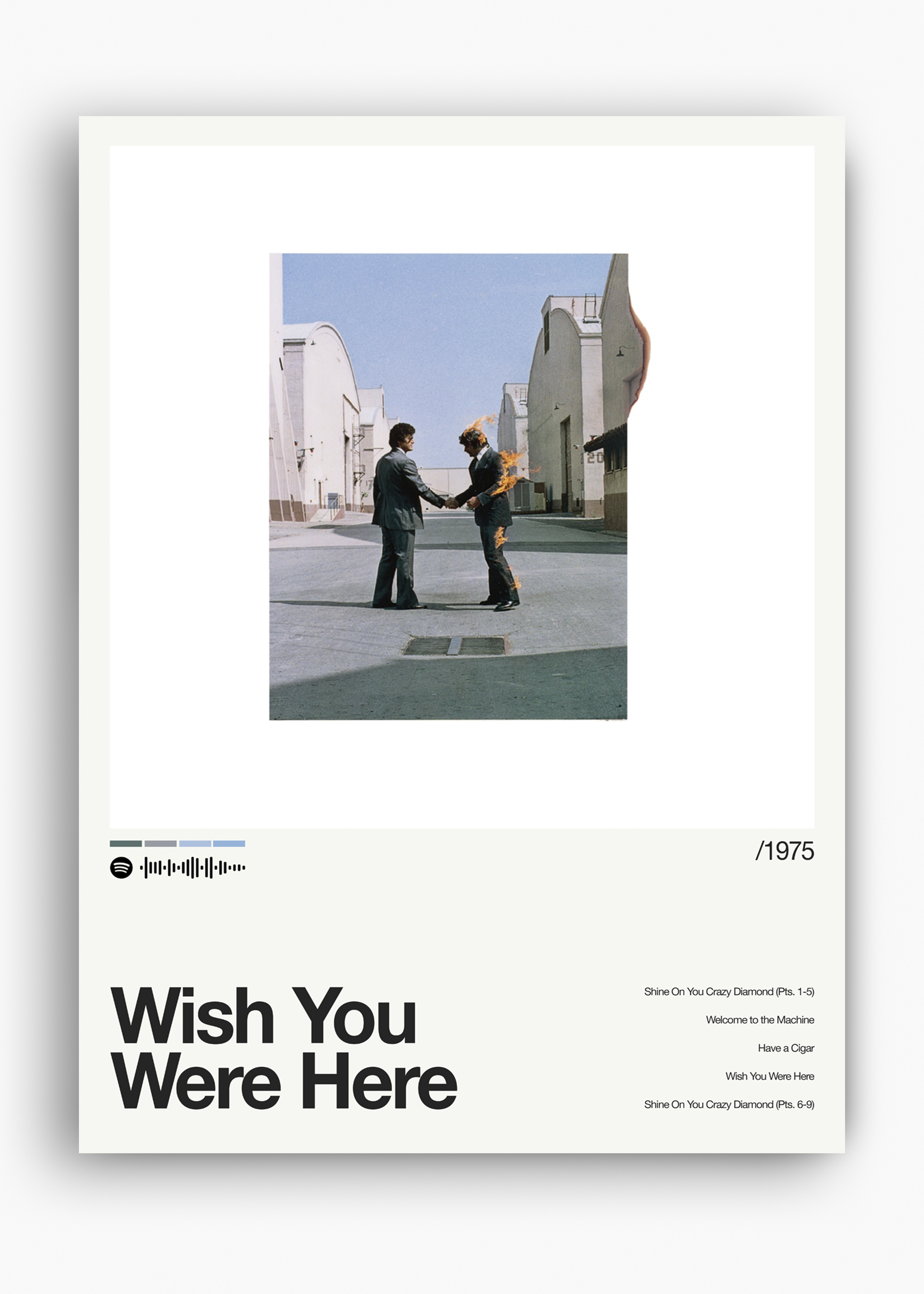 Quadro Pink Floyd Wish You Were Here II - 10