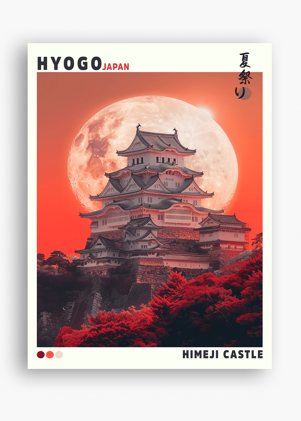 Quadro Japones Castle - 10
