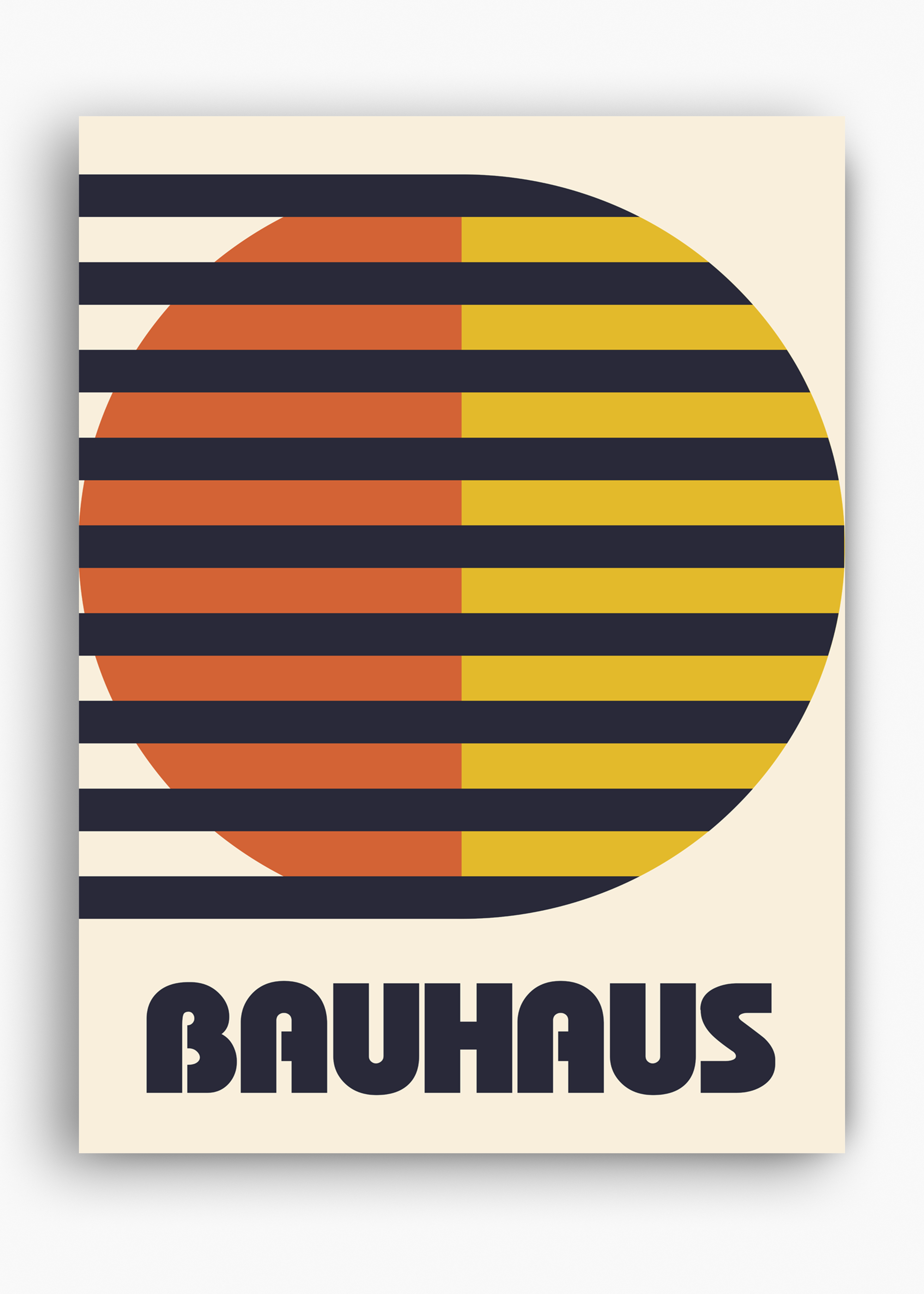 Quadro Bauhaus Sun Down - 10