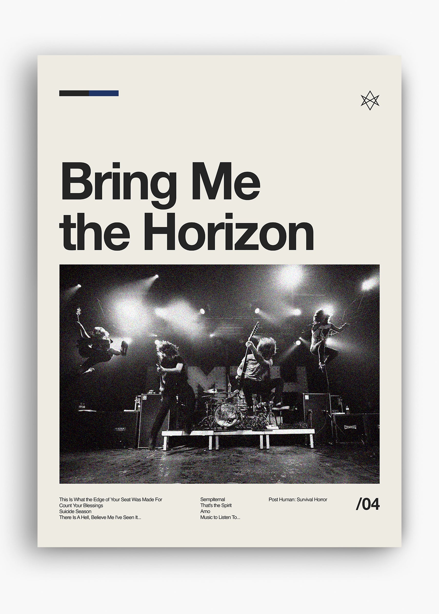 Quadro Bring Me The Horizon Banda