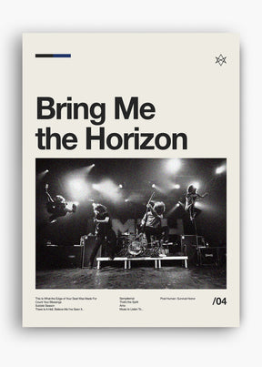 Quadro Bring Me The Horizon Banda