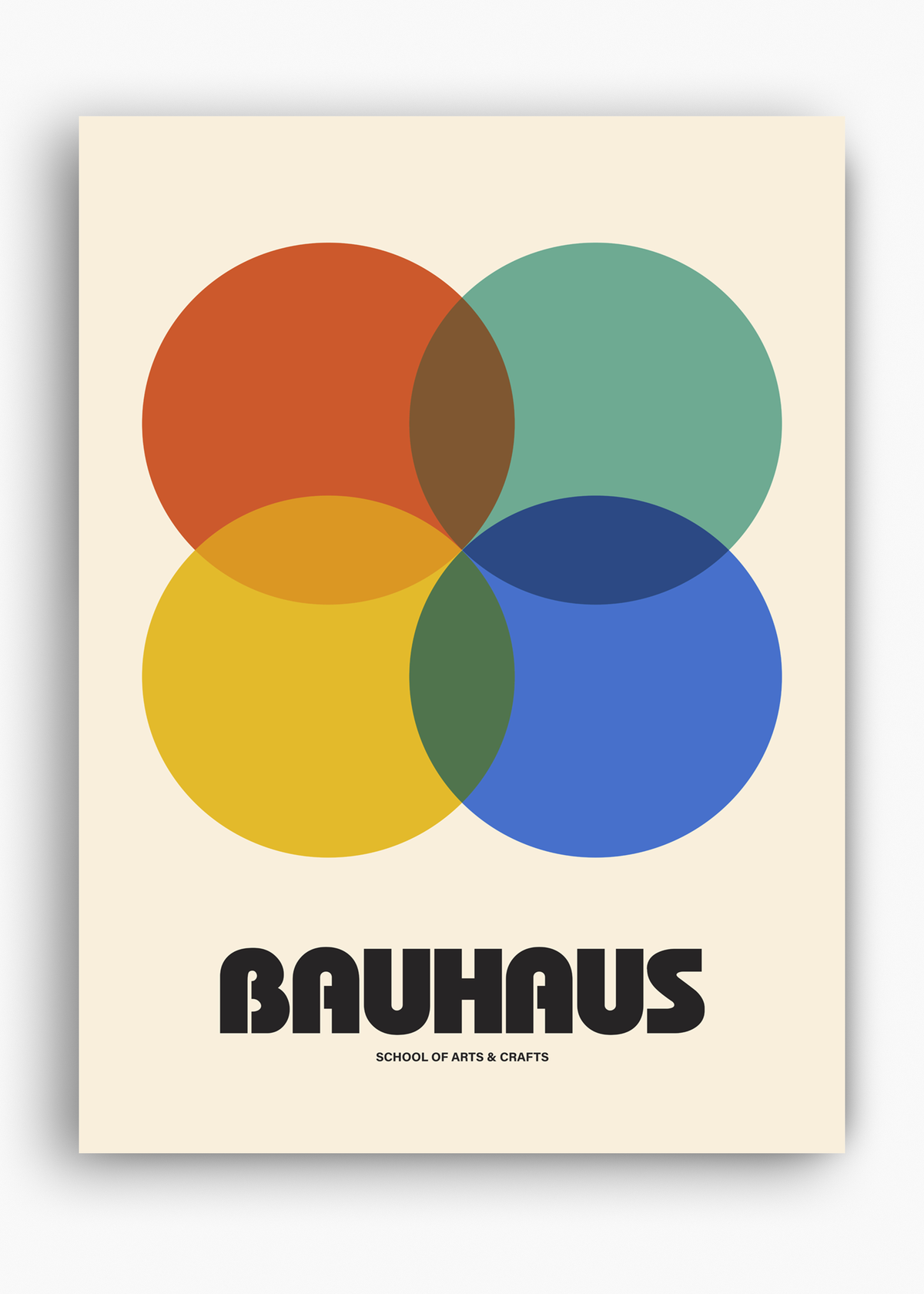 Quadro Bauhaus Color Architecture - 10