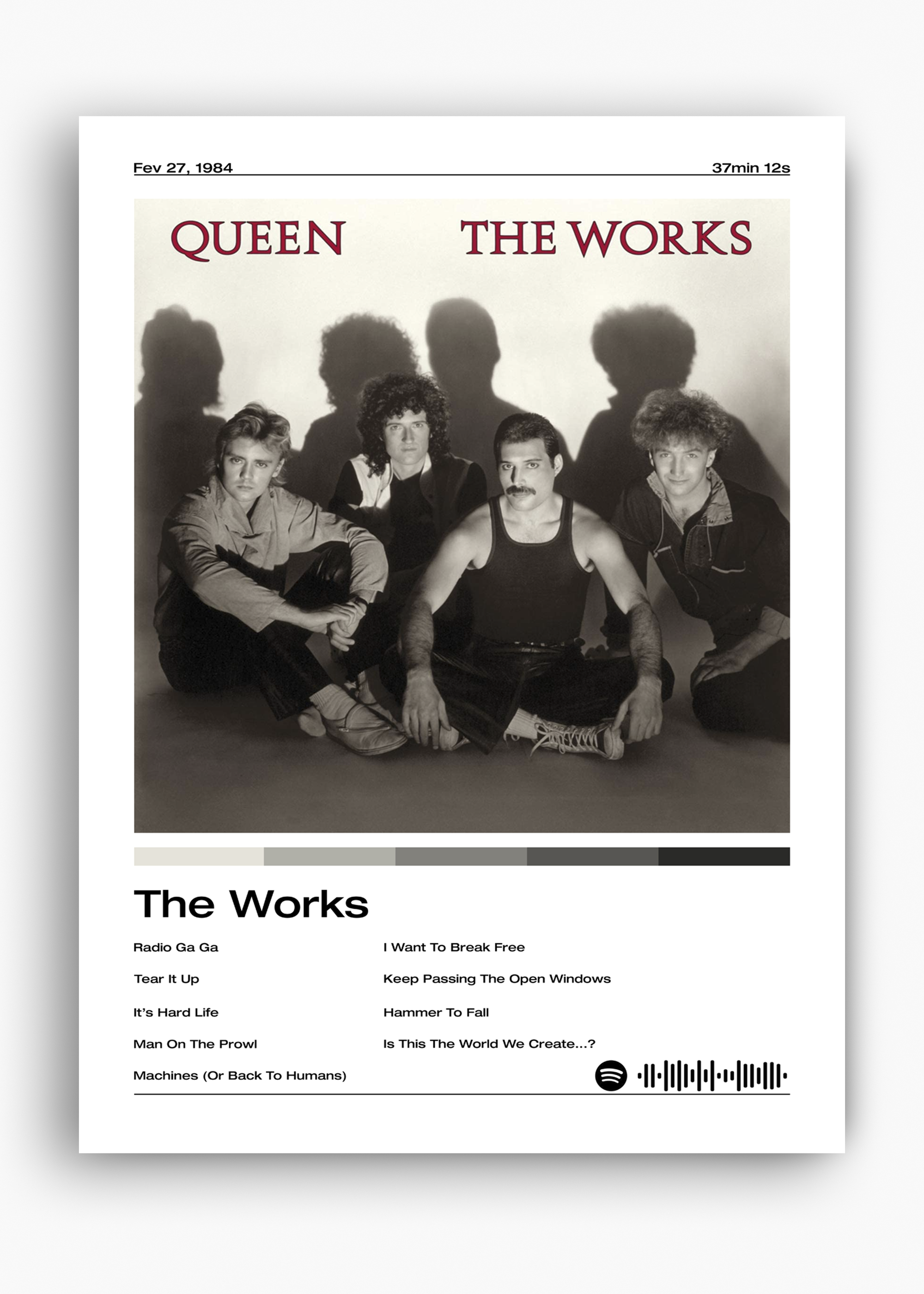 Quadro Queen The Works - 10