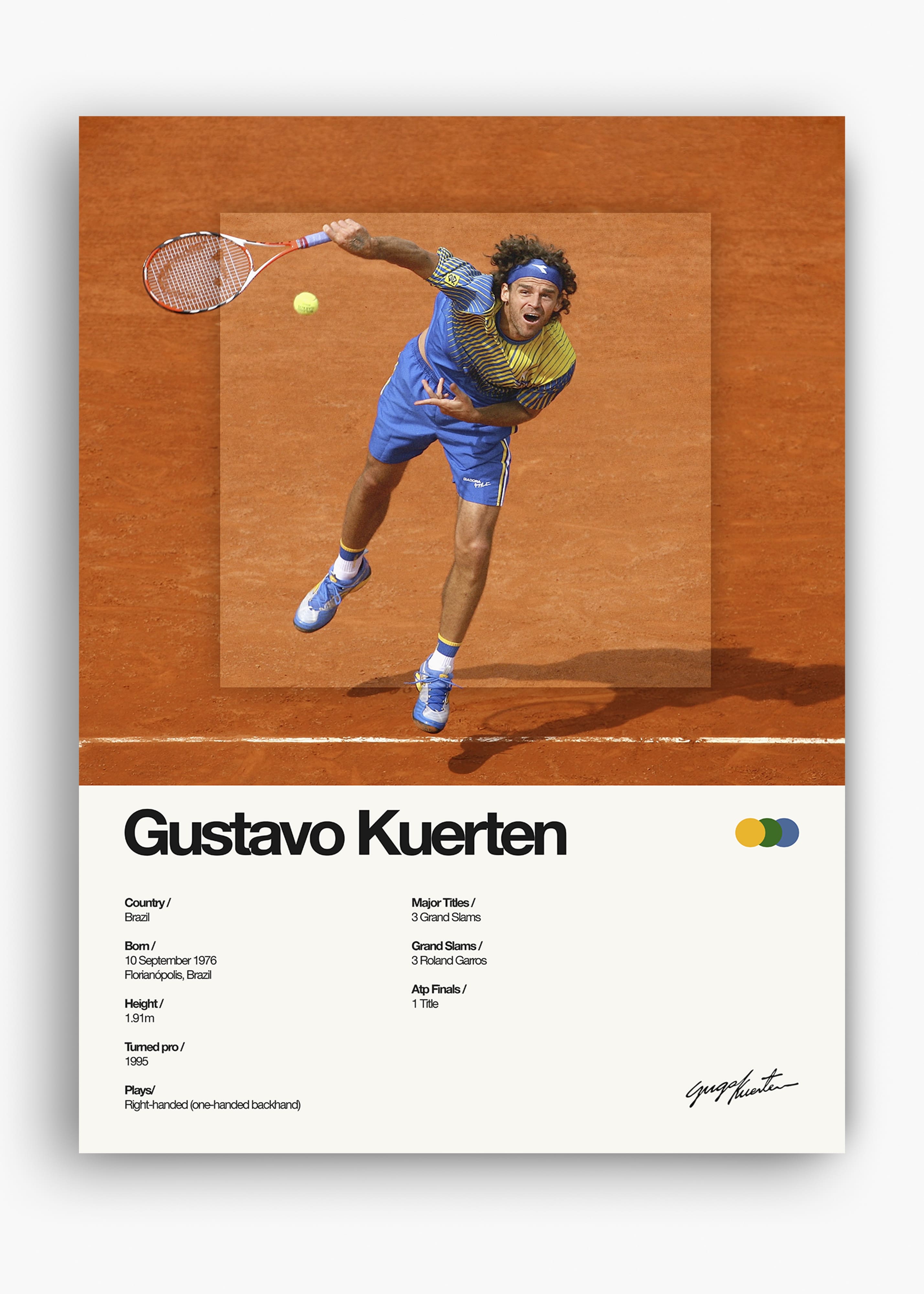 Quadro Gustavo Guga Kuerten