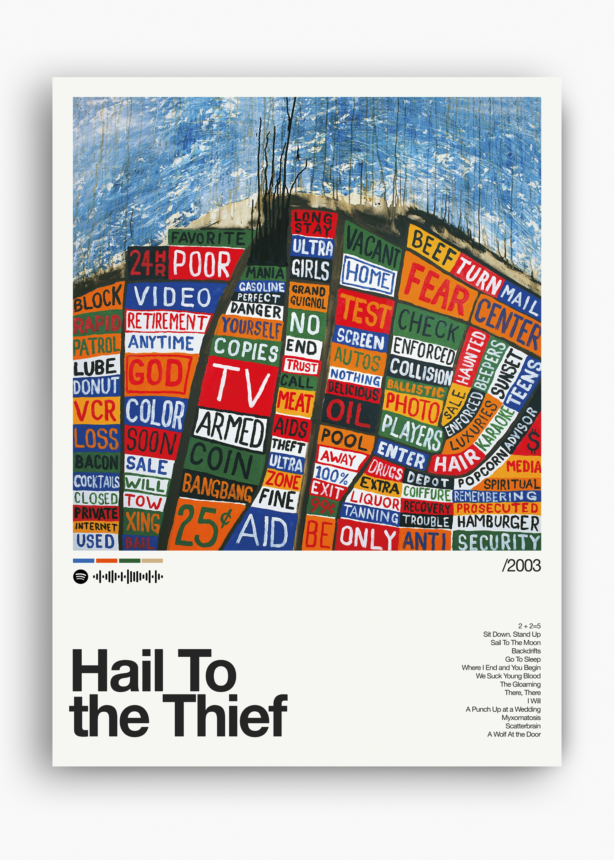 Quadro Radiohead Hail To the Chief II - 10