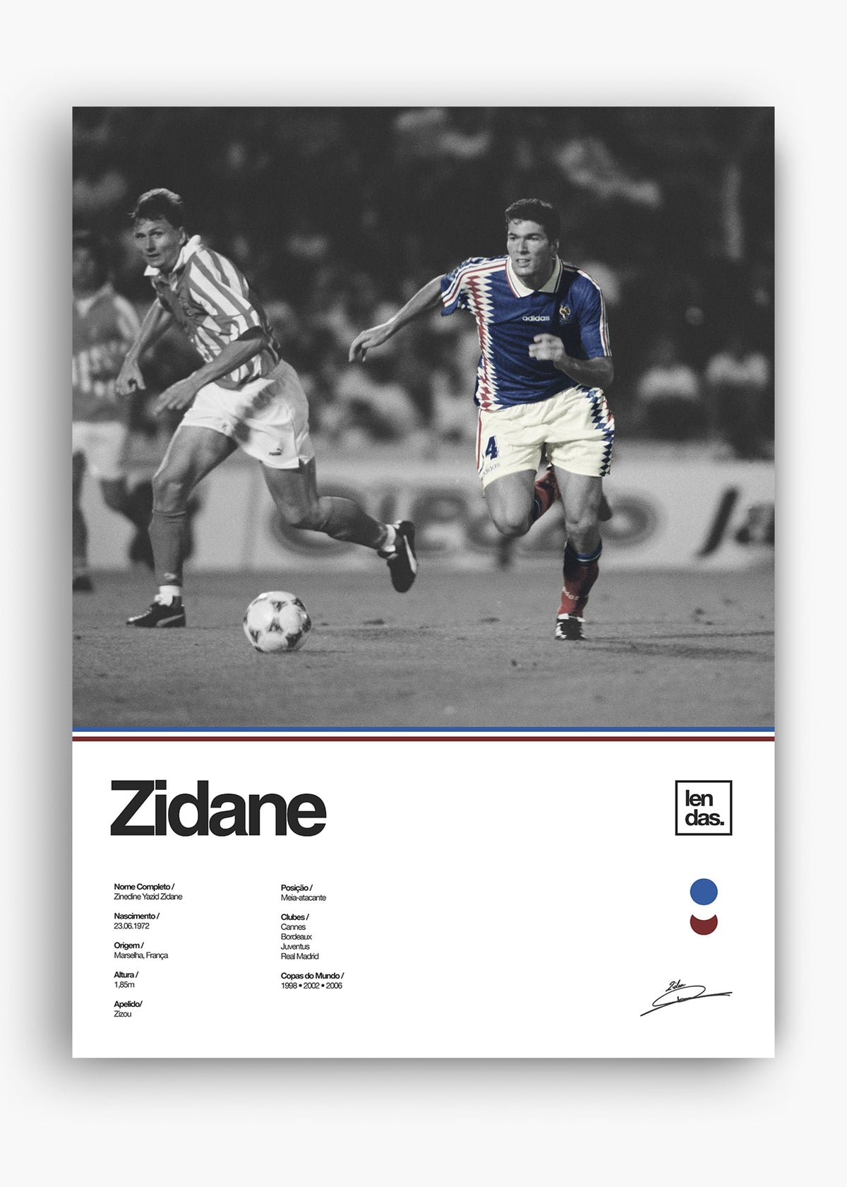Quadro Zidane