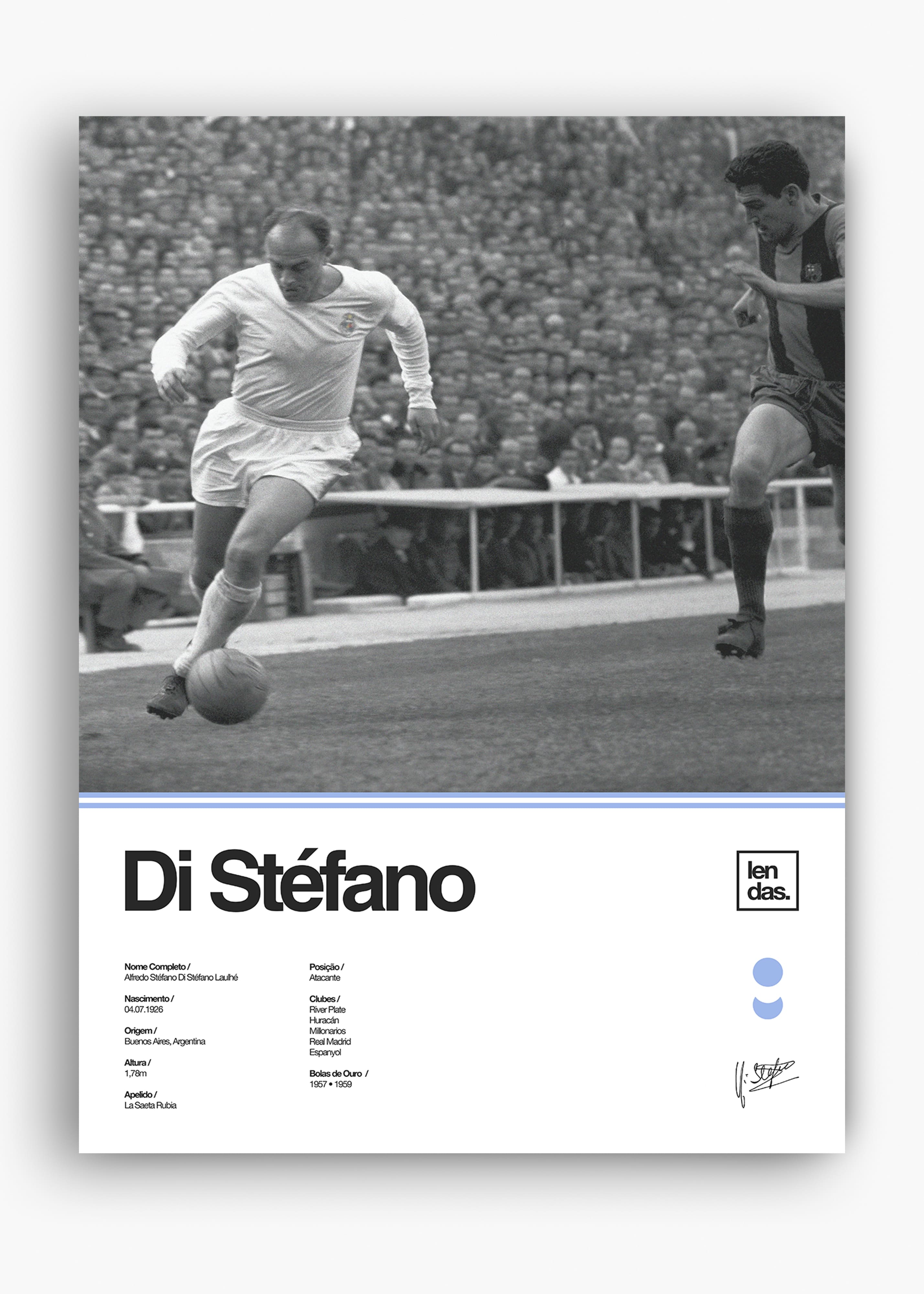 Quadro Alfredo Di Stefano