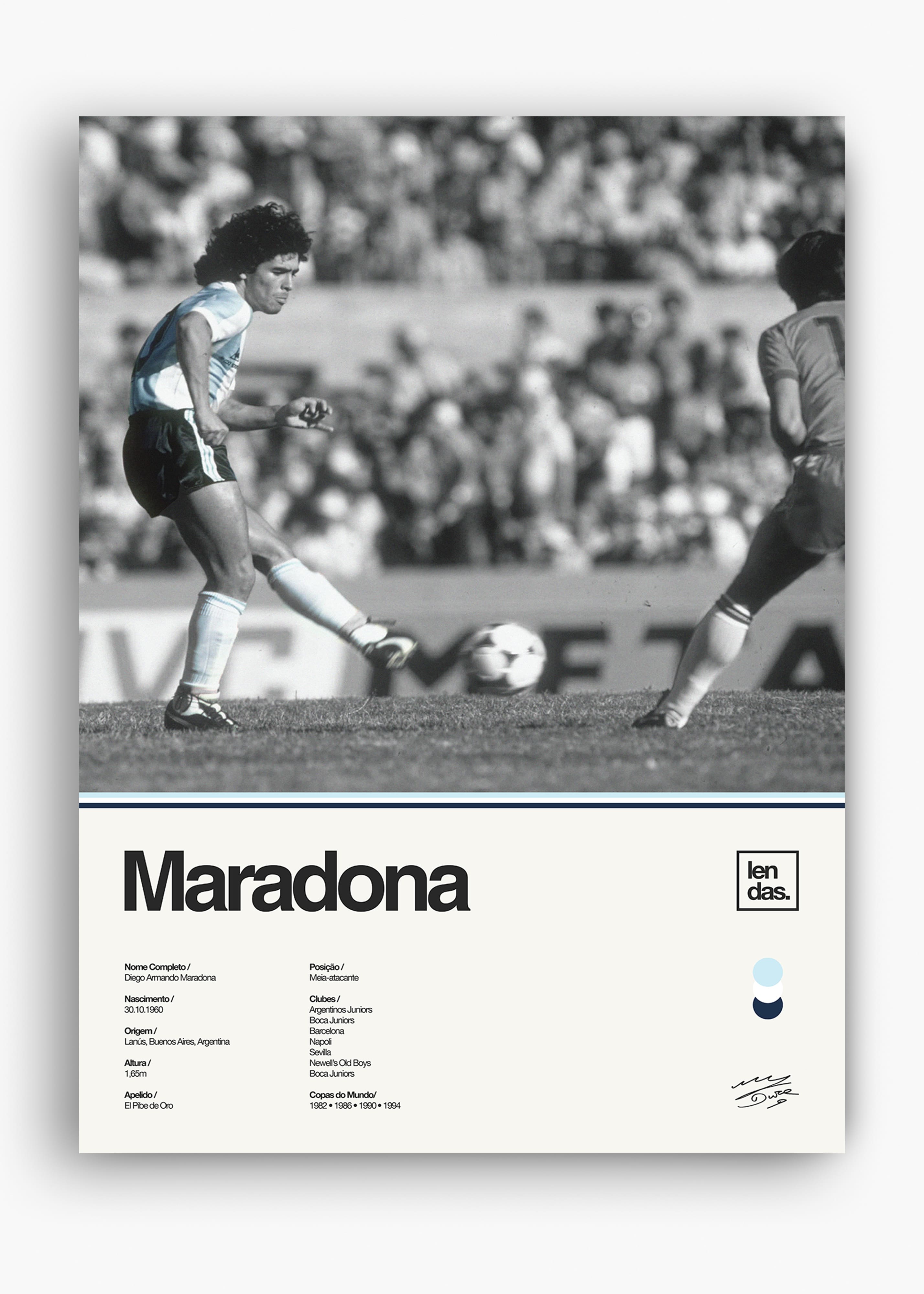 Quadro Maradona