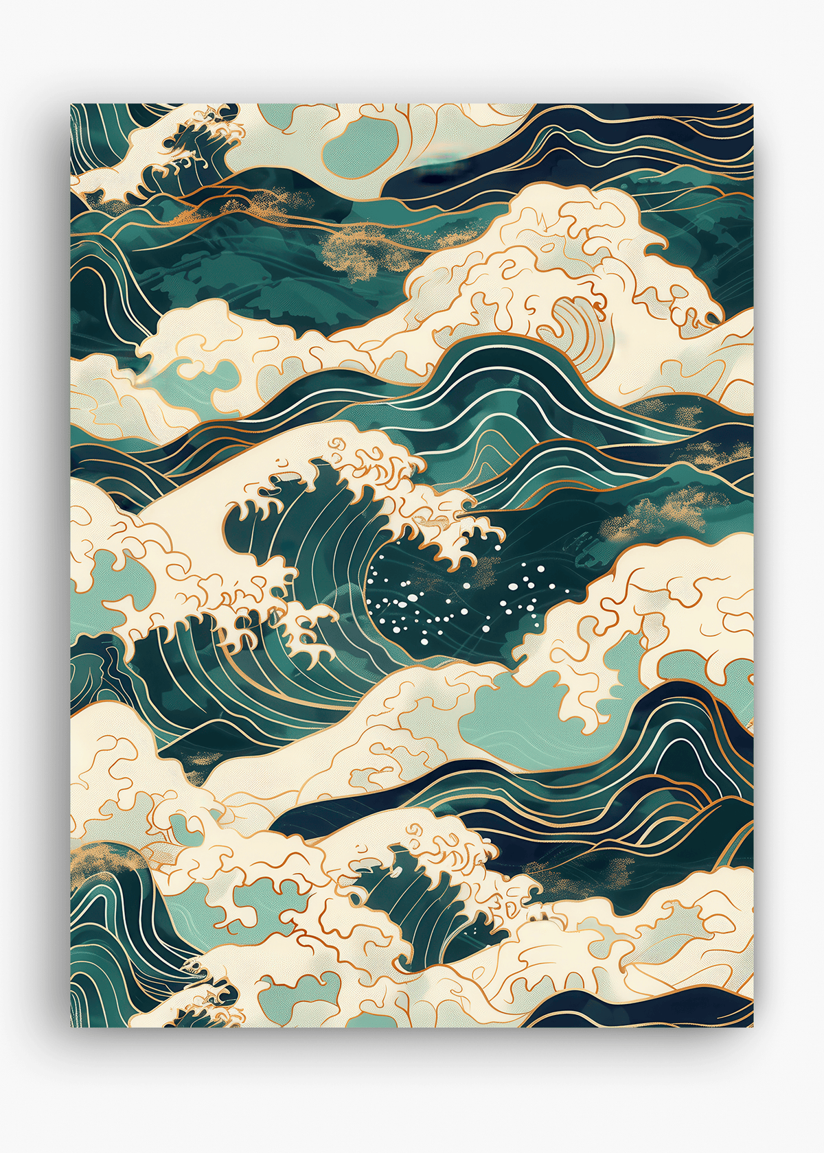 Quadro Japonês The Storm II