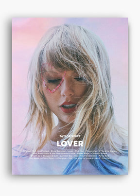 Quadro Taylor Swift Lover Capa
