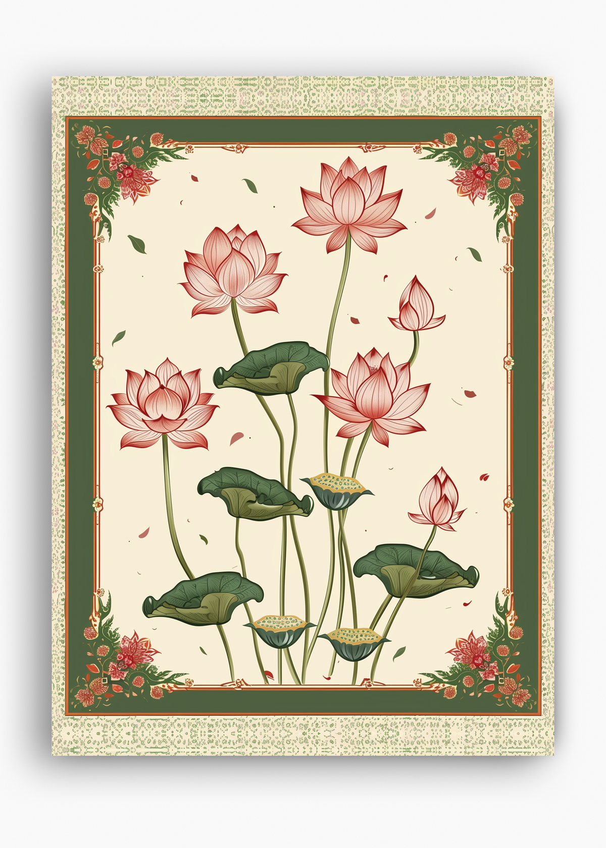 Quadro Japones Lotus - 10