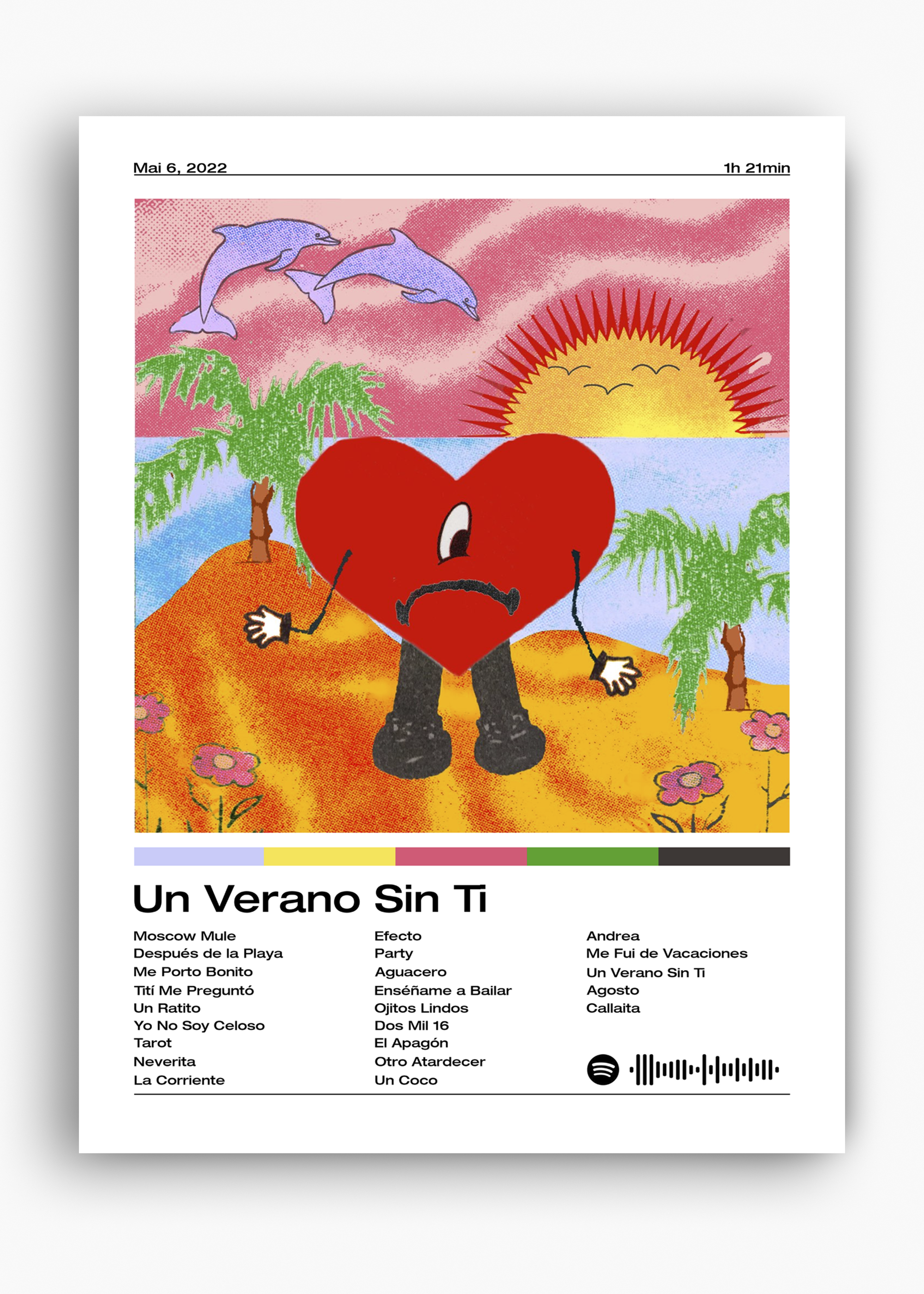 Quadro Bad Bunny Un Verano Sin Ti - 10