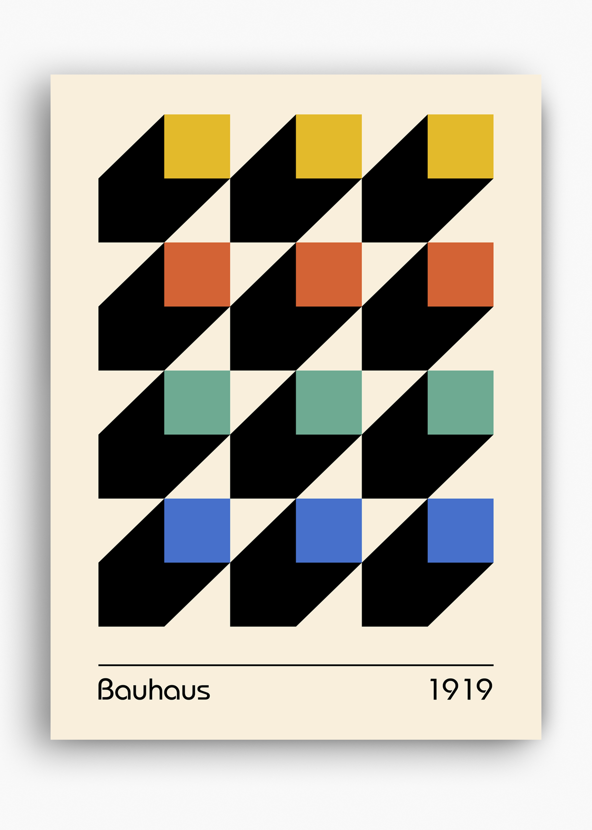 Quadro Bauhaus Blocks - 10