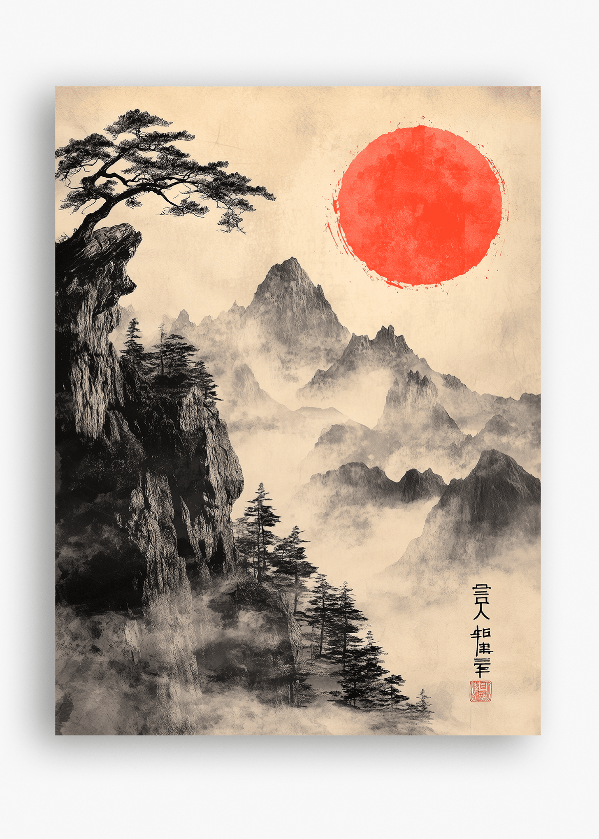 Quadro Japones Forest - 10