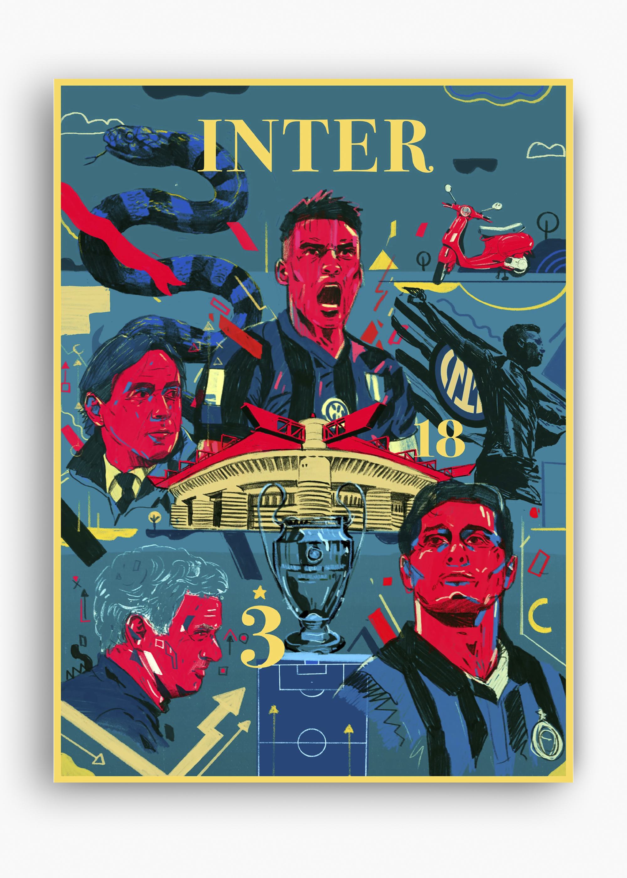 Quadro Inter de Milão - 10