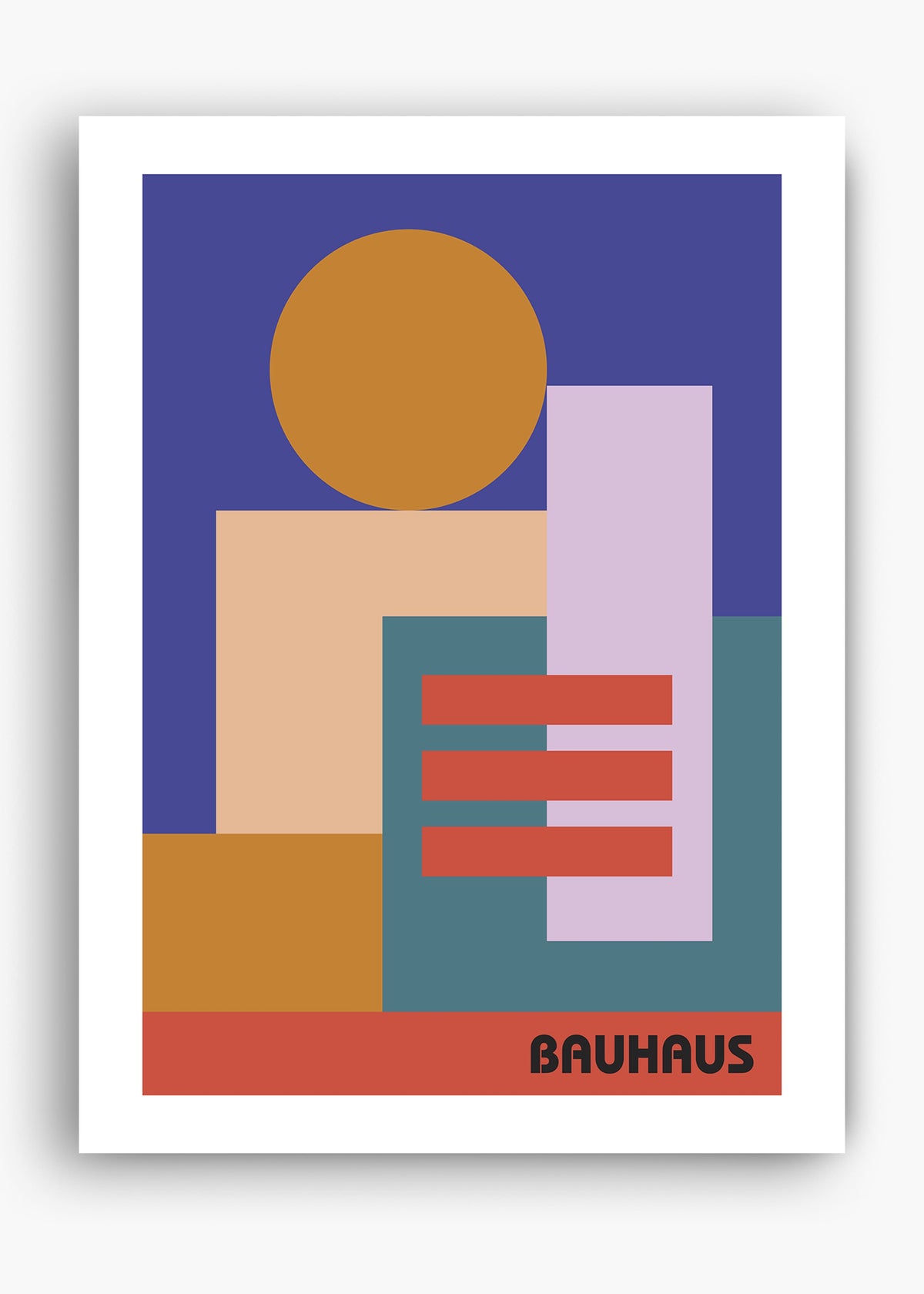 Quadro Bauhaus Ripple