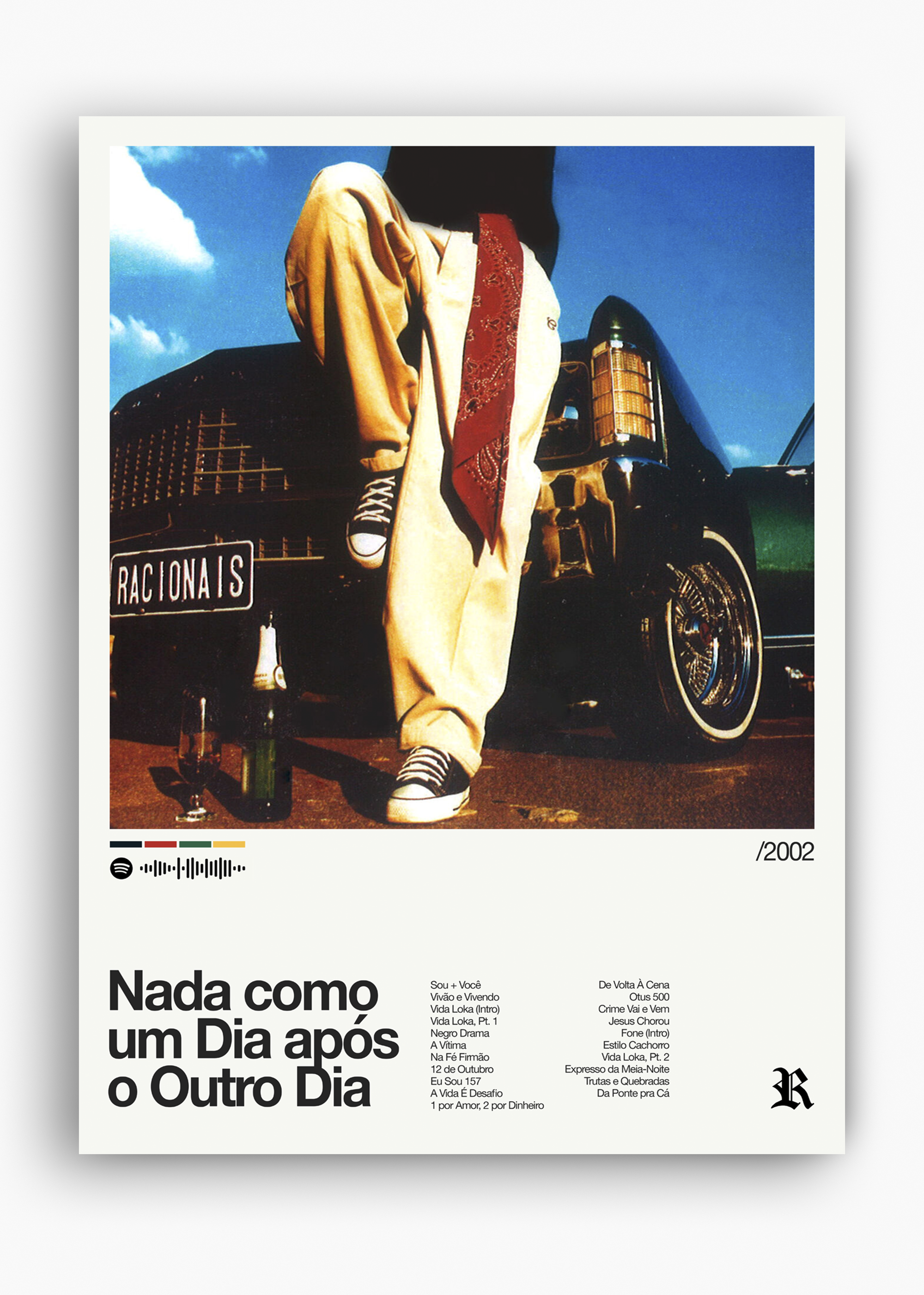 Quadro Racionais Nada Como um Dia Após o Outro Dia II - 10