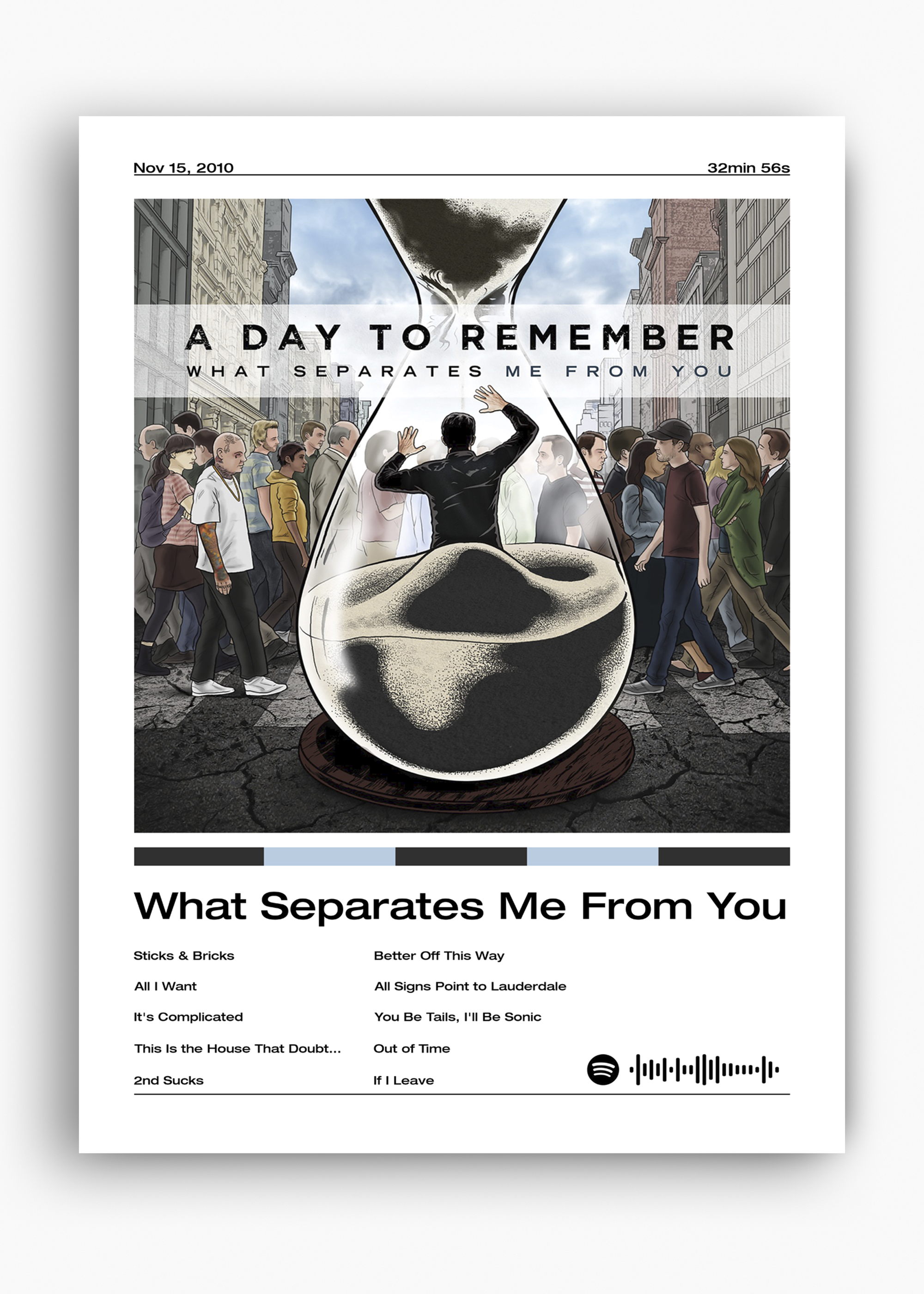Quadro A Day To Remember What Separates Me from You - 10