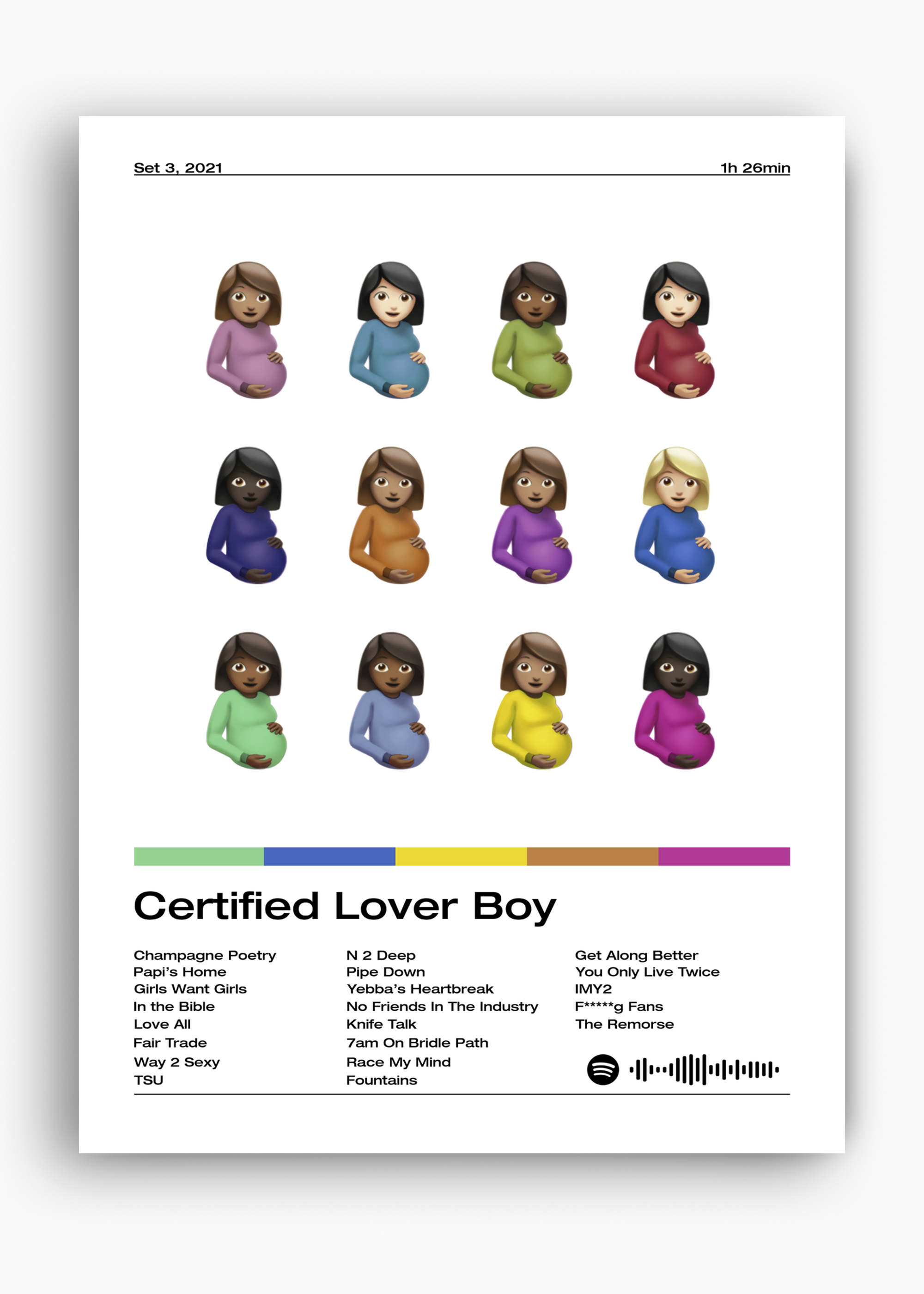 Quadro Drake Certified Lover Boy - 10
