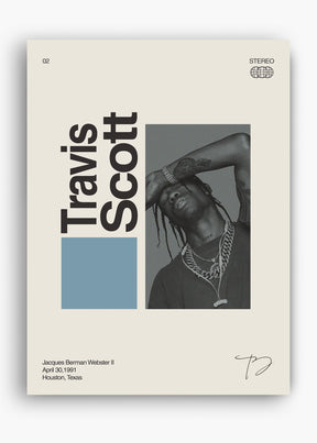 Quadro Signature Travis Scott