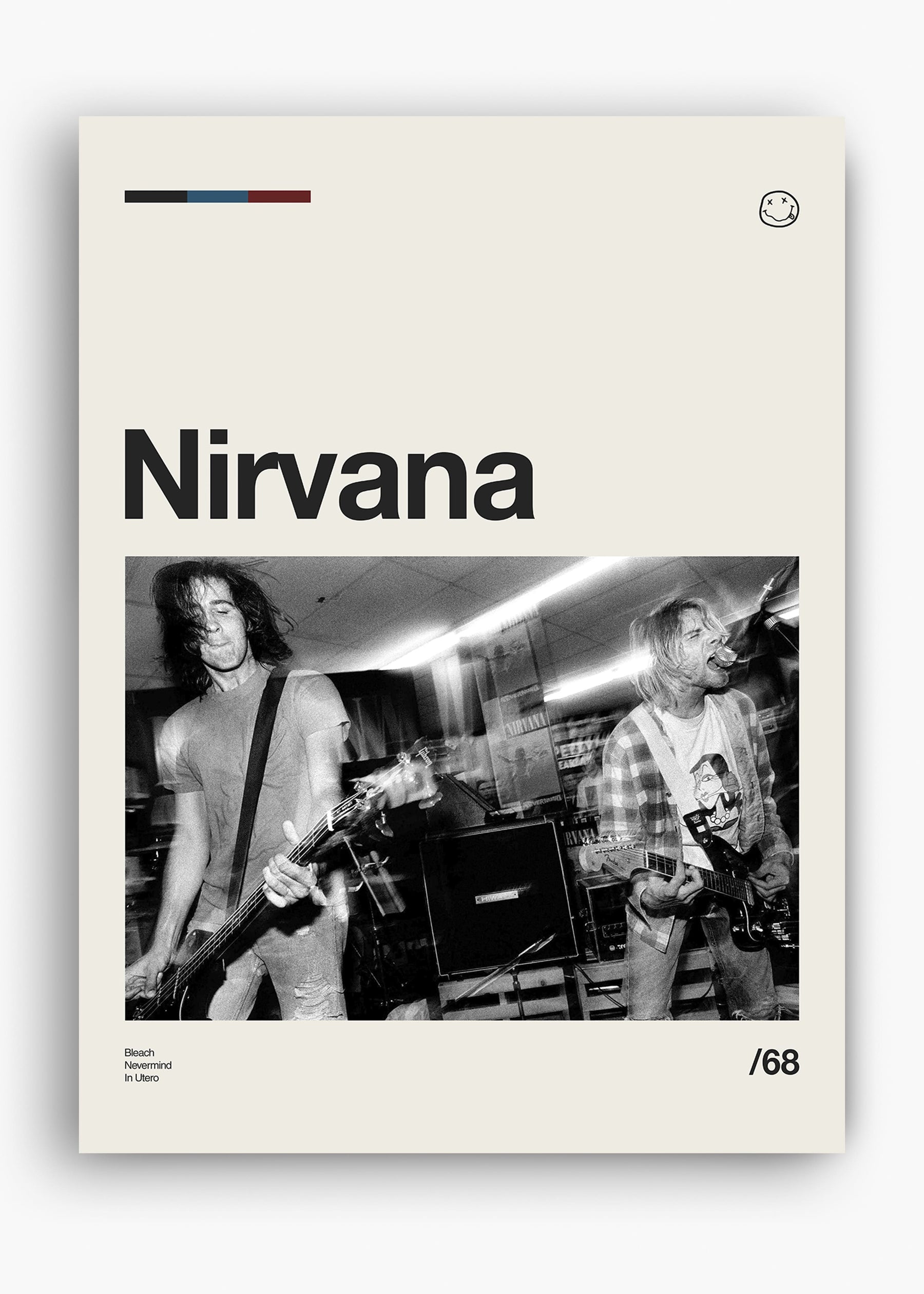 Quadro Nirvana Bandas