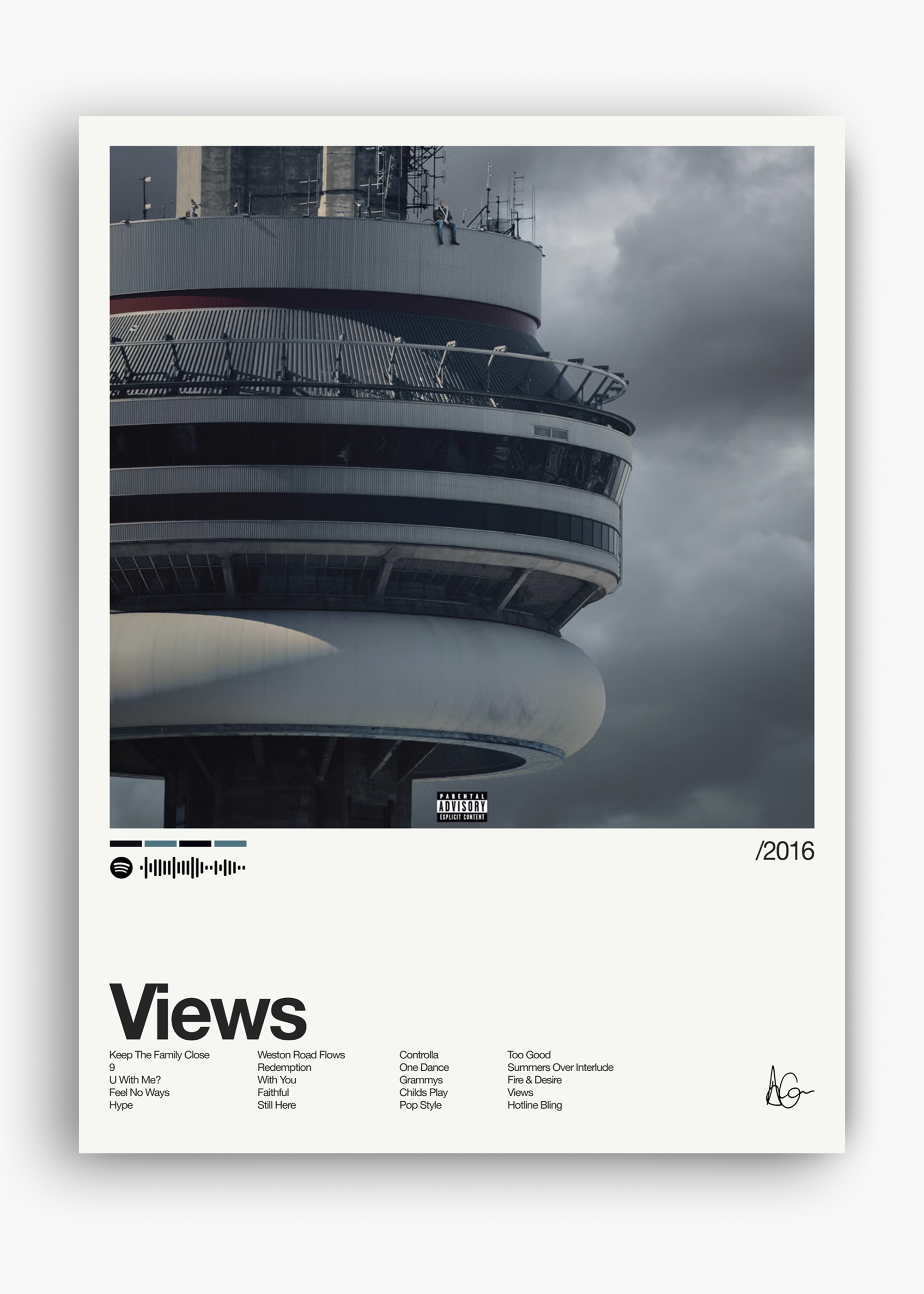 Quadro Drake Views II - 10
