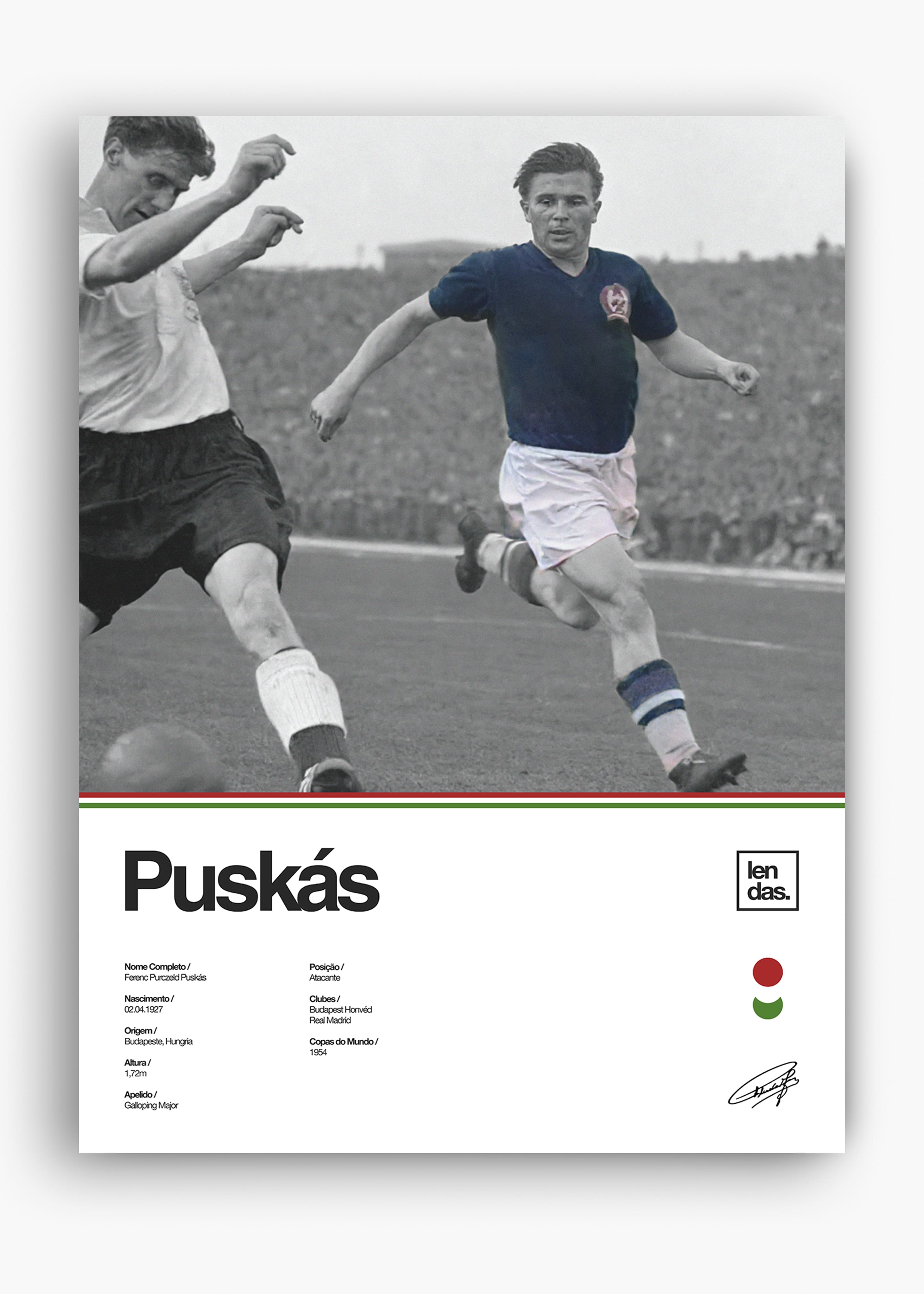 Quadro Ferenc Puskas
