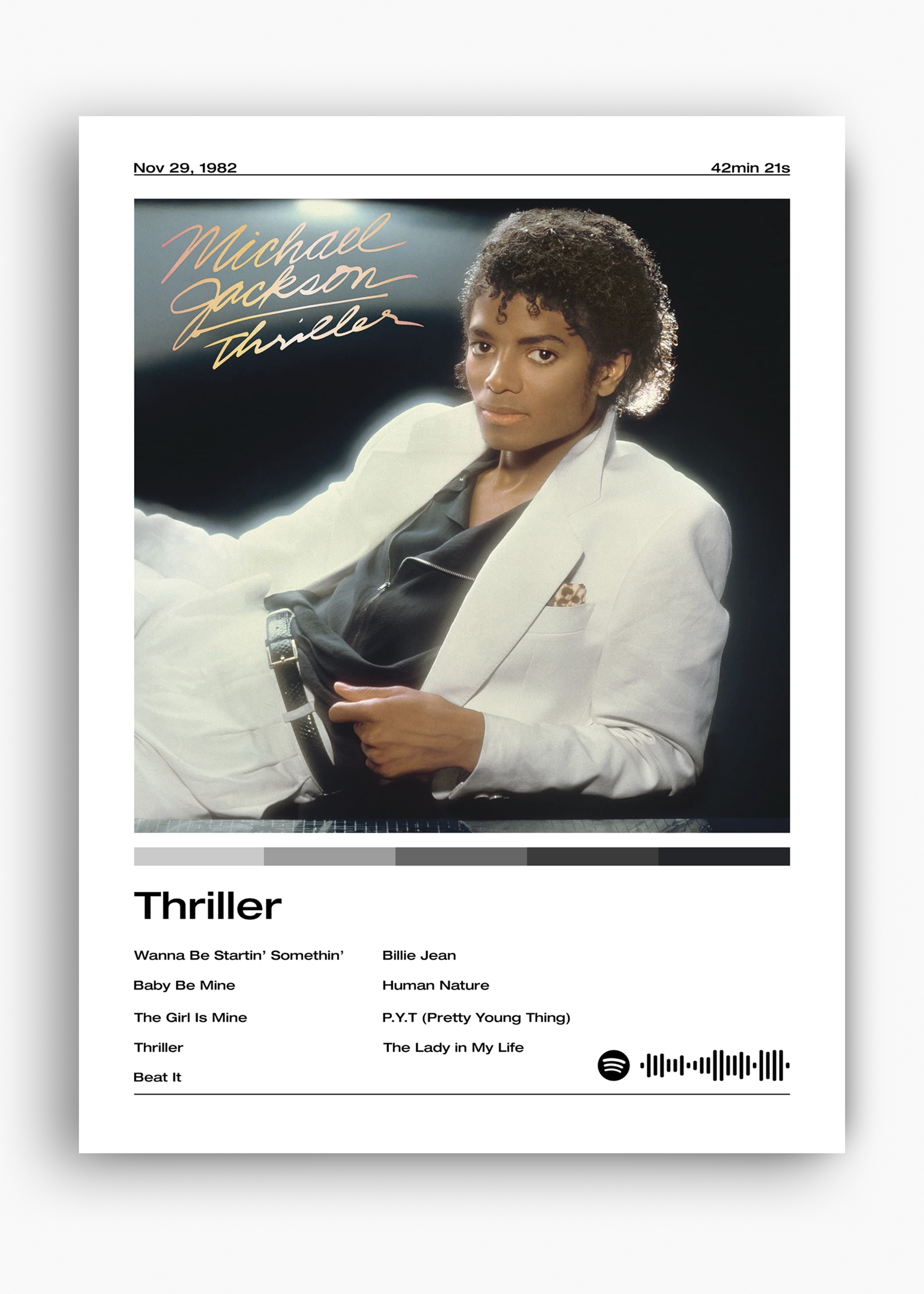 Quadro Michael Jackson Thriller - 10