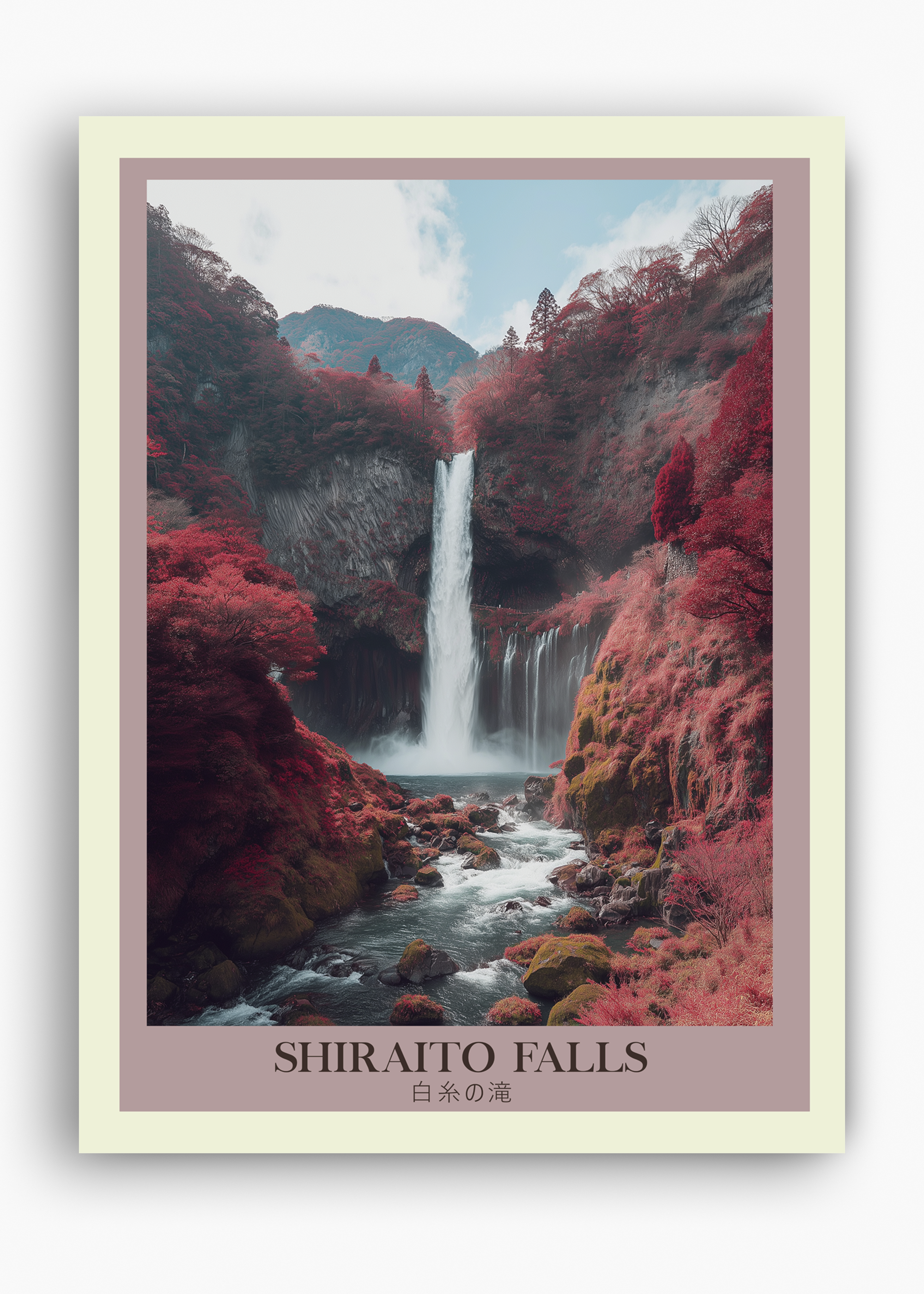 Quadro Japones Shiraito - 10