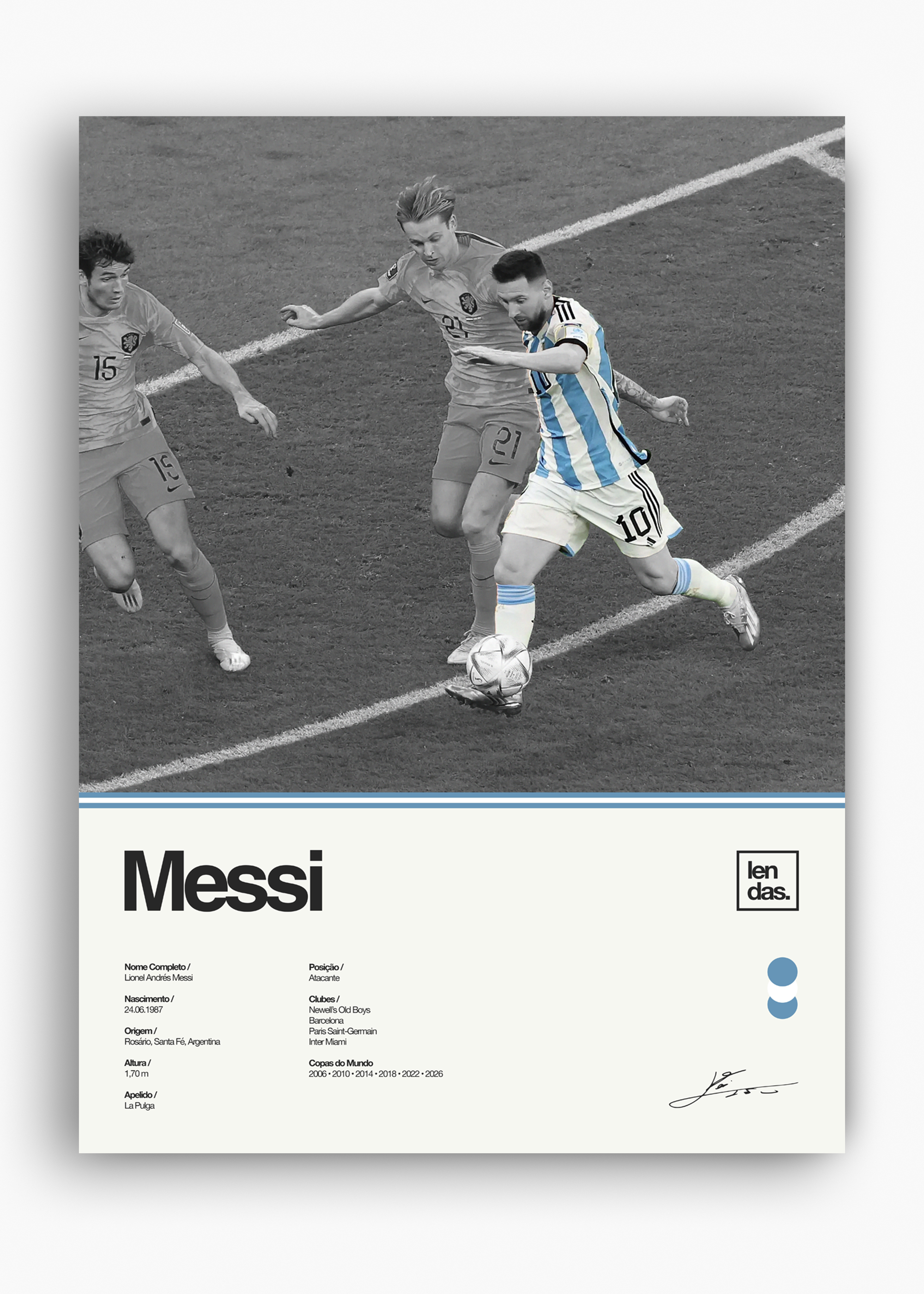 Quadro Messi - 10
