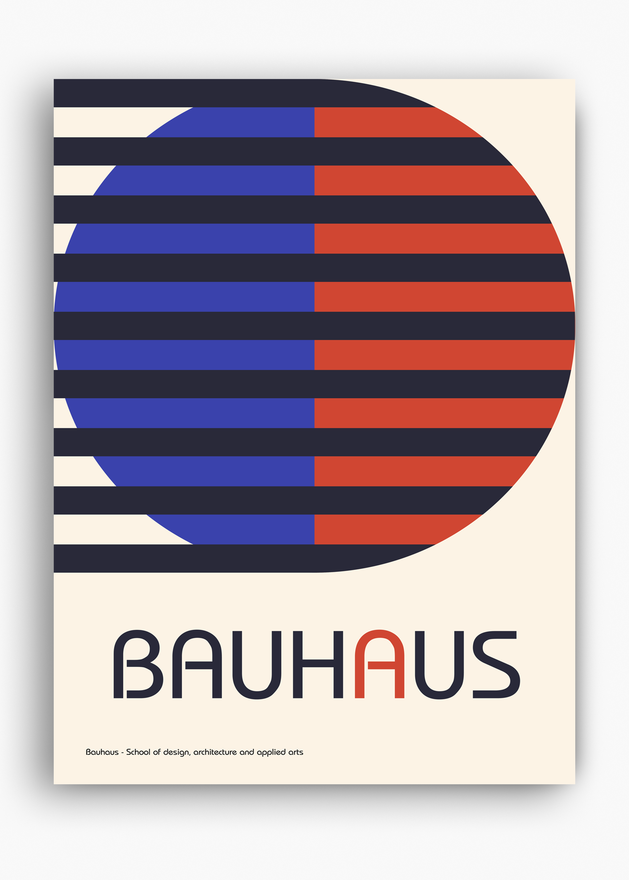 Quadro Bauhaus Midnight - 10