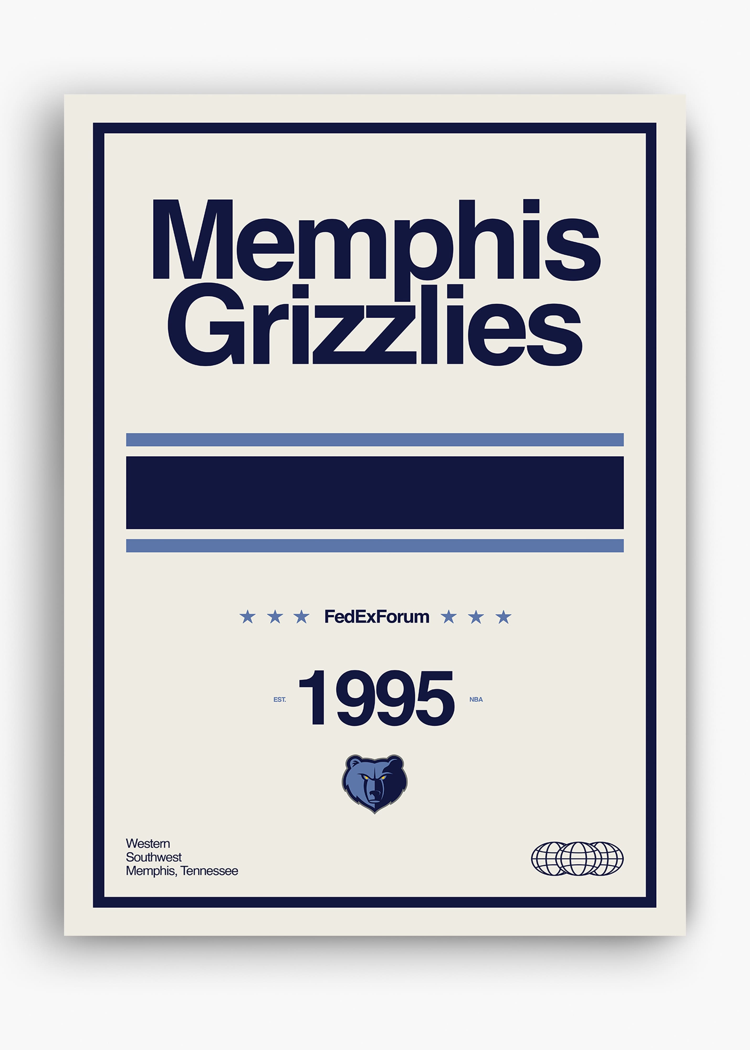 Quadro NBA Memphis Grizzlies