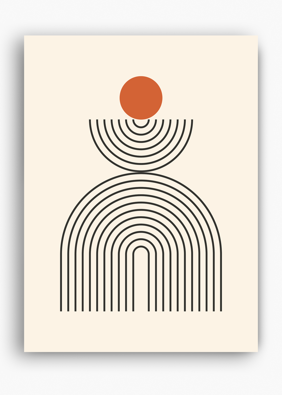 Quadro Bauhaus Abstract Harmony I - 10