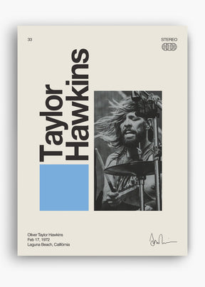 Quadro Signature Taylor Hawkins