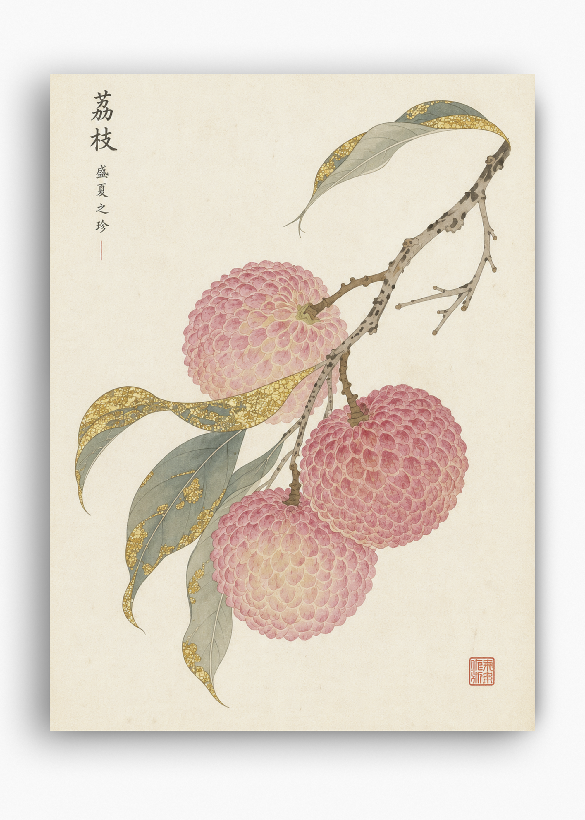 Quadro Japonês Reishi - 10