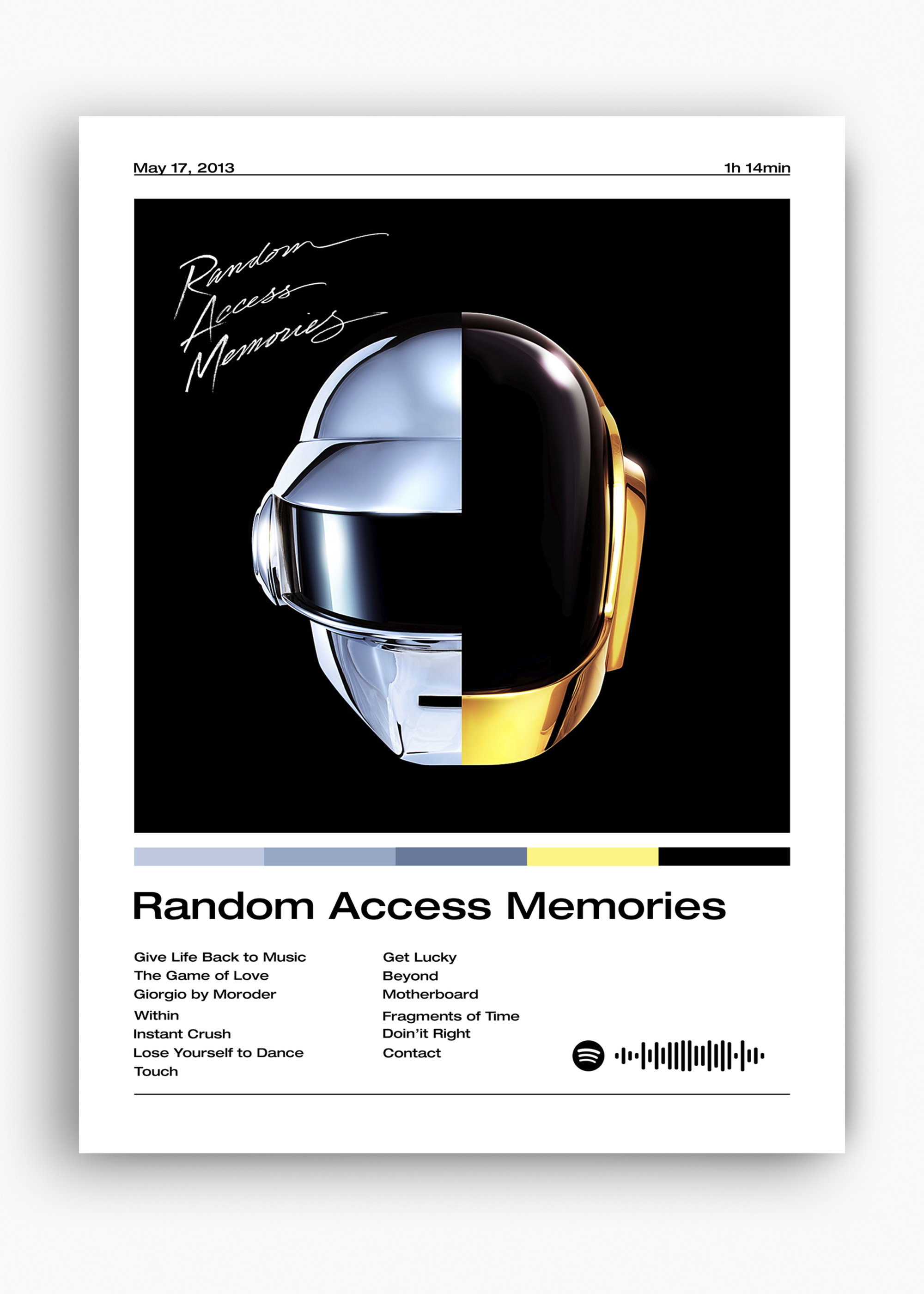 Quadro Daft Punk Random Access Memories - 10