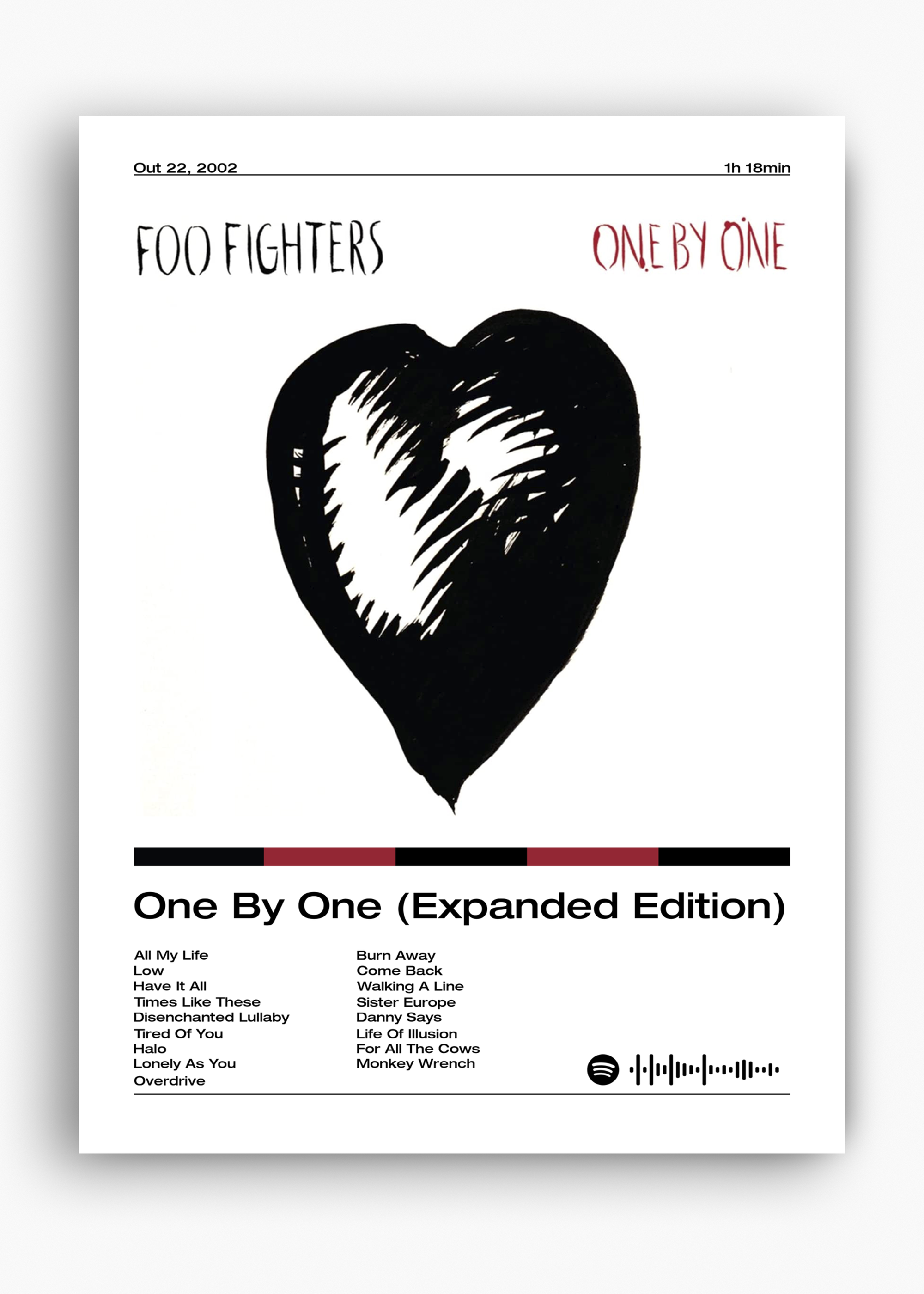 Quadro Foo Fighters One by One (Expanded Edition) - 10