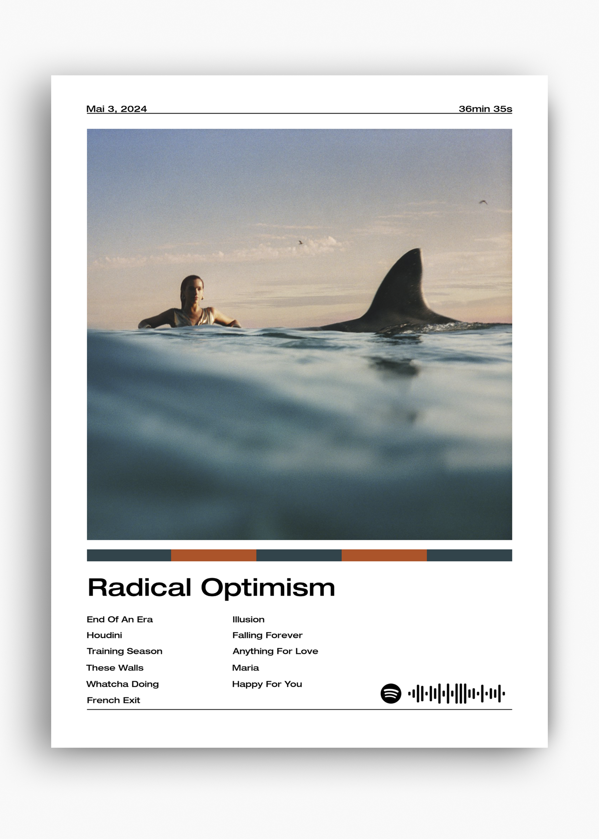 Quadro Dua Lipa Radical Optimism - 10