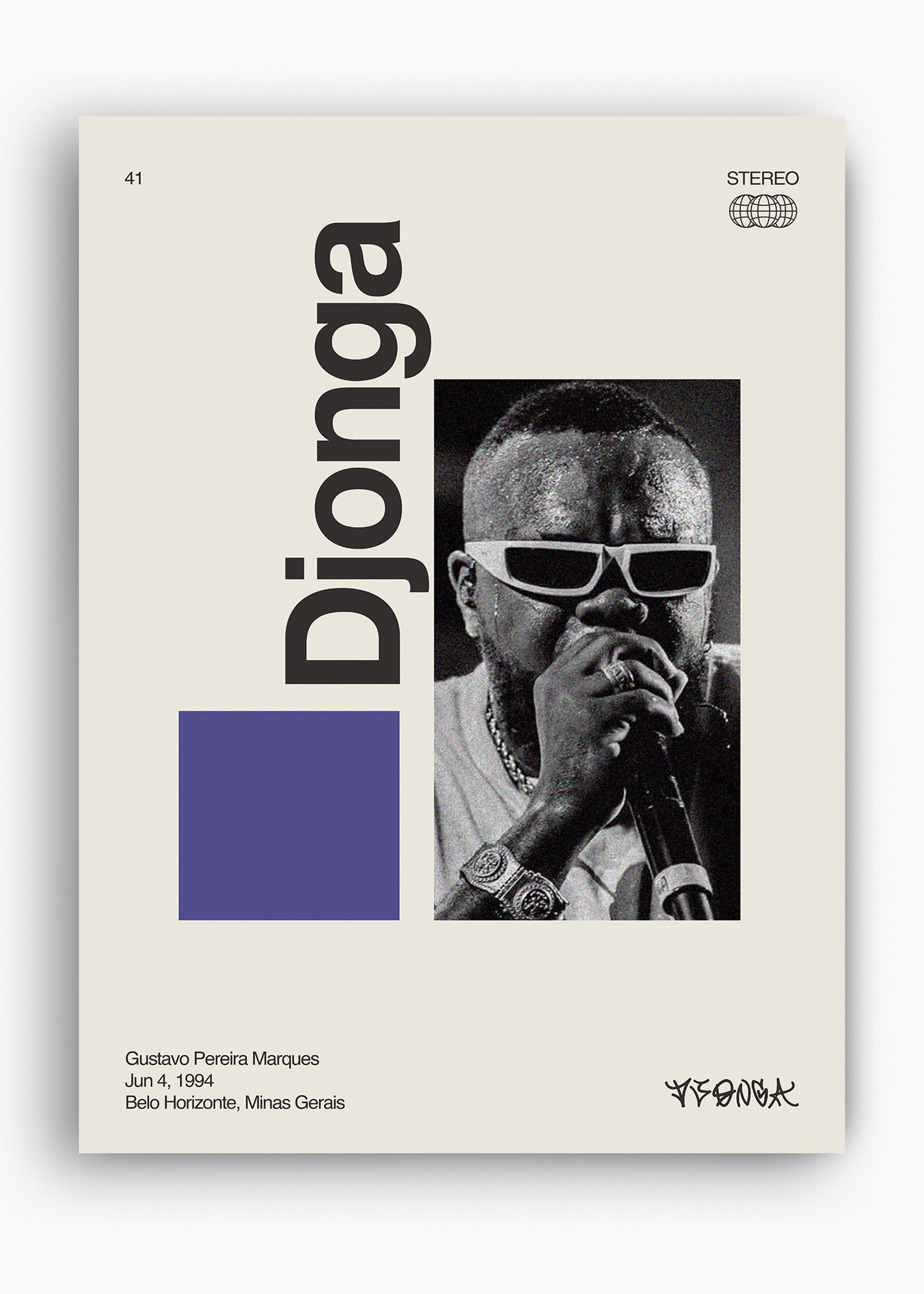 Quadro Signature Djonga