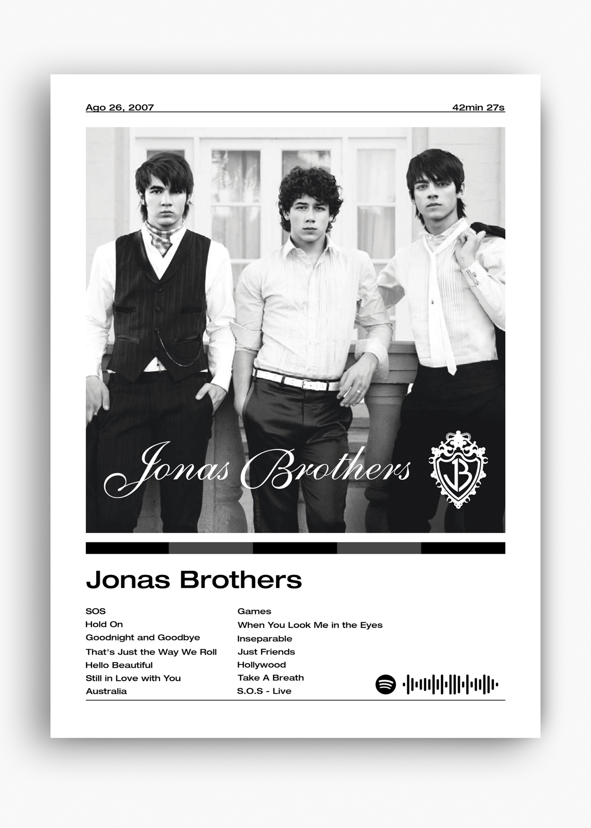 Quadro Jonas Brothers Jonas Brothers - 10