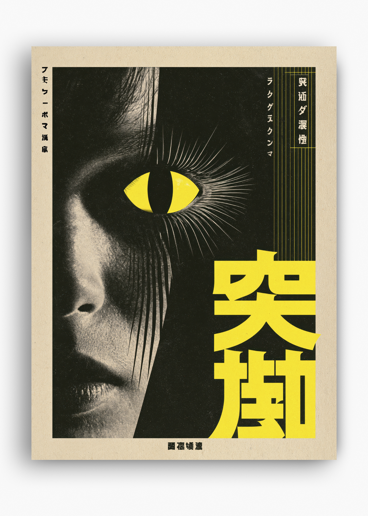 Quadro Japonês Olho de Gato - 10