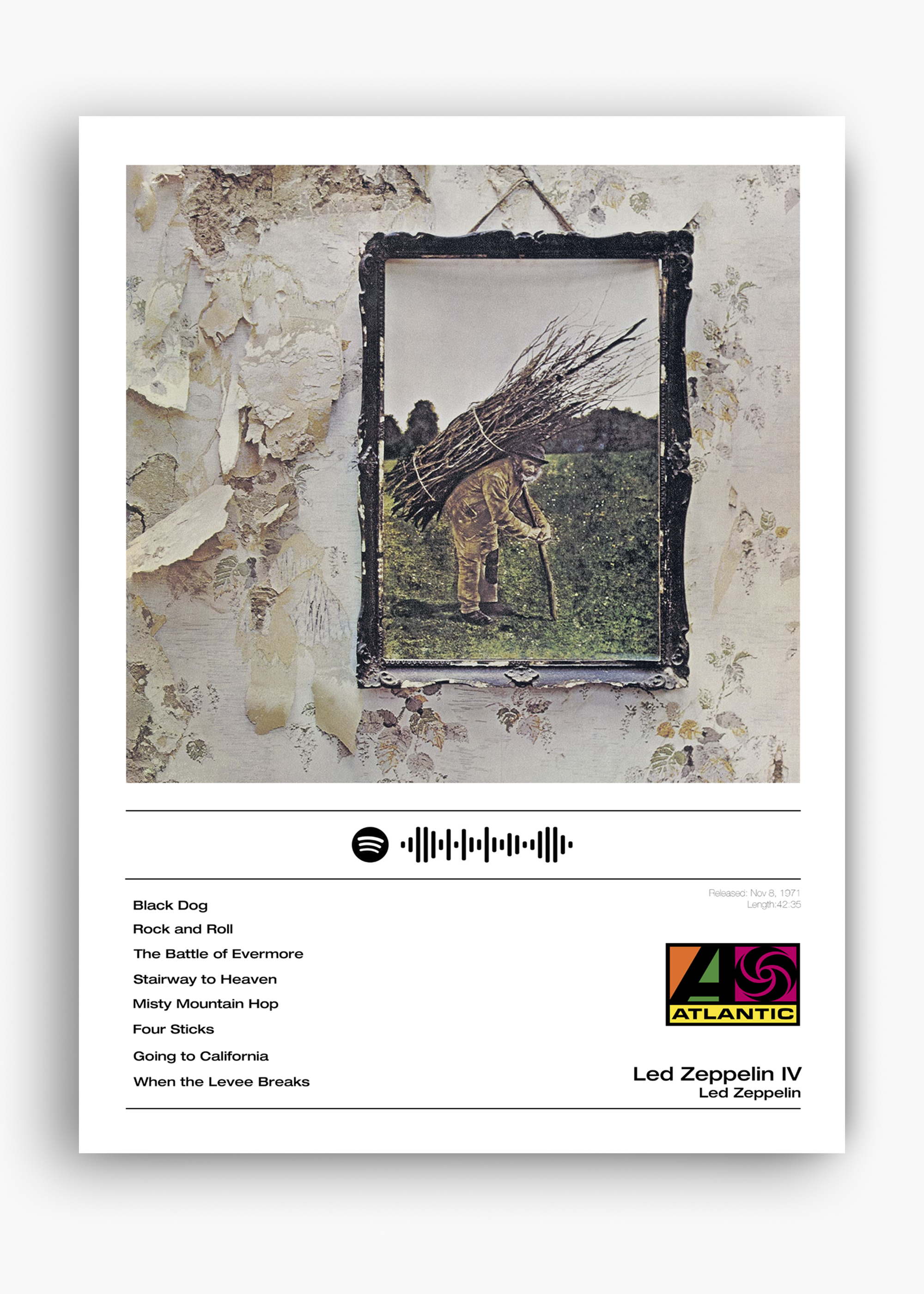 Quadro Led Zeppelin IV II - 10