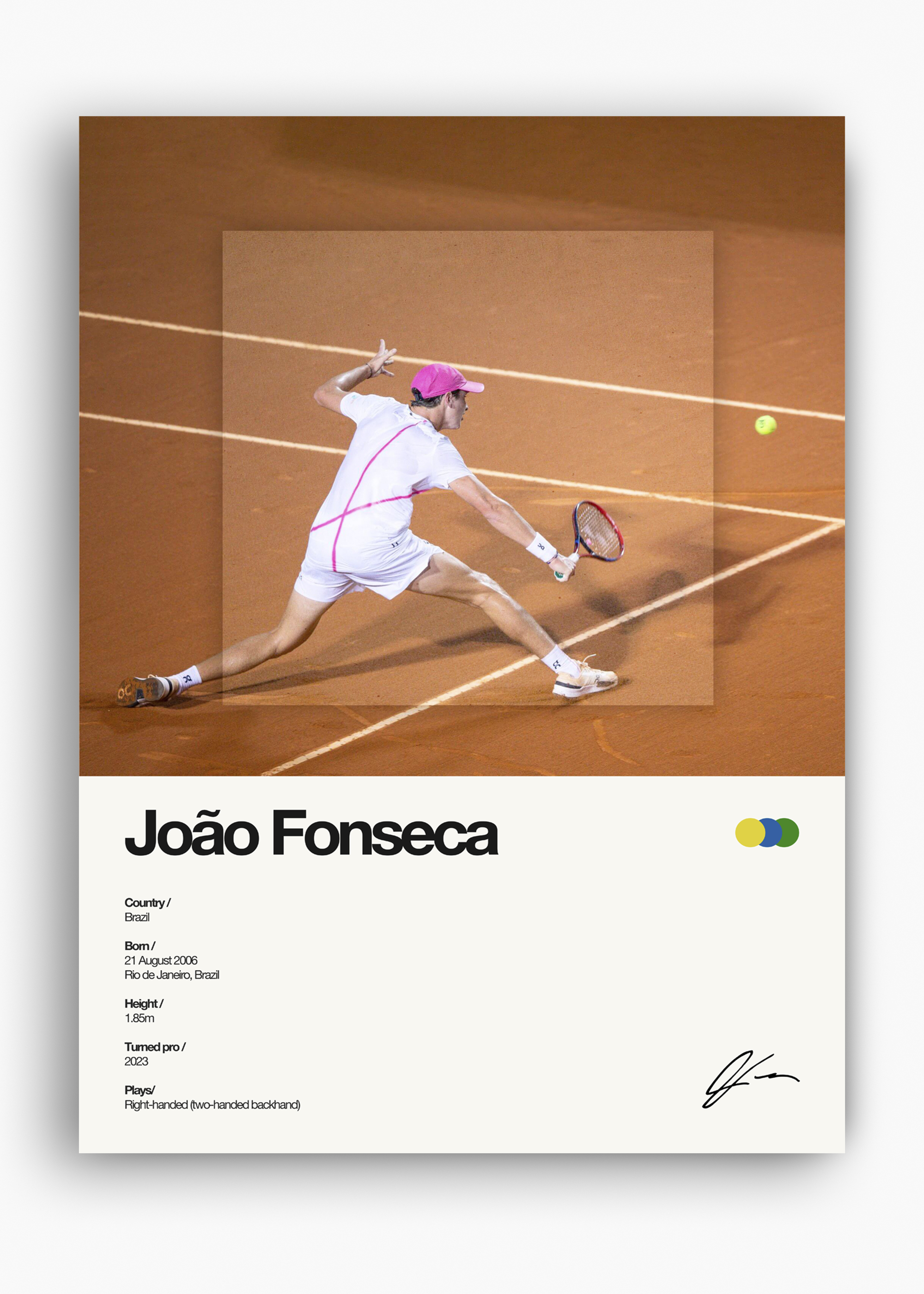 Quadro João Fonseca - 10