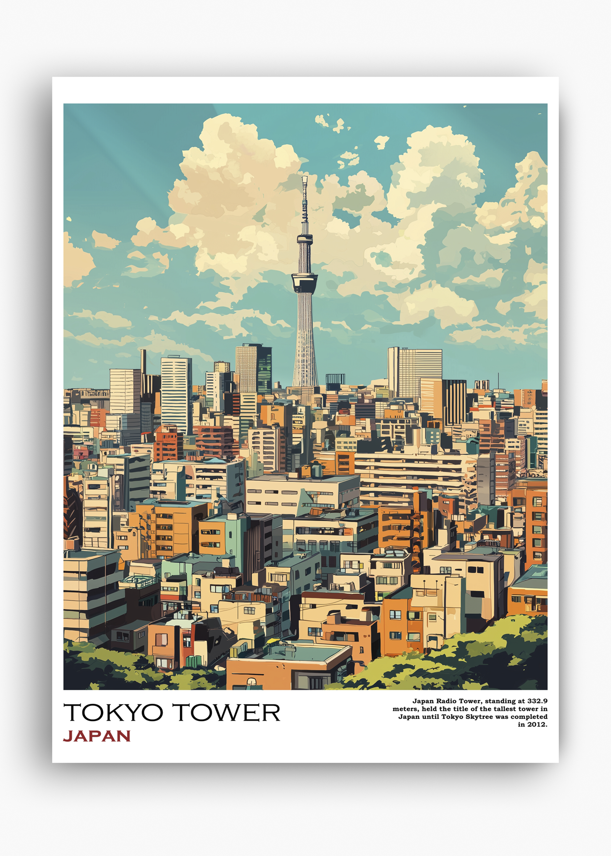Quadro Japones Tower - 10