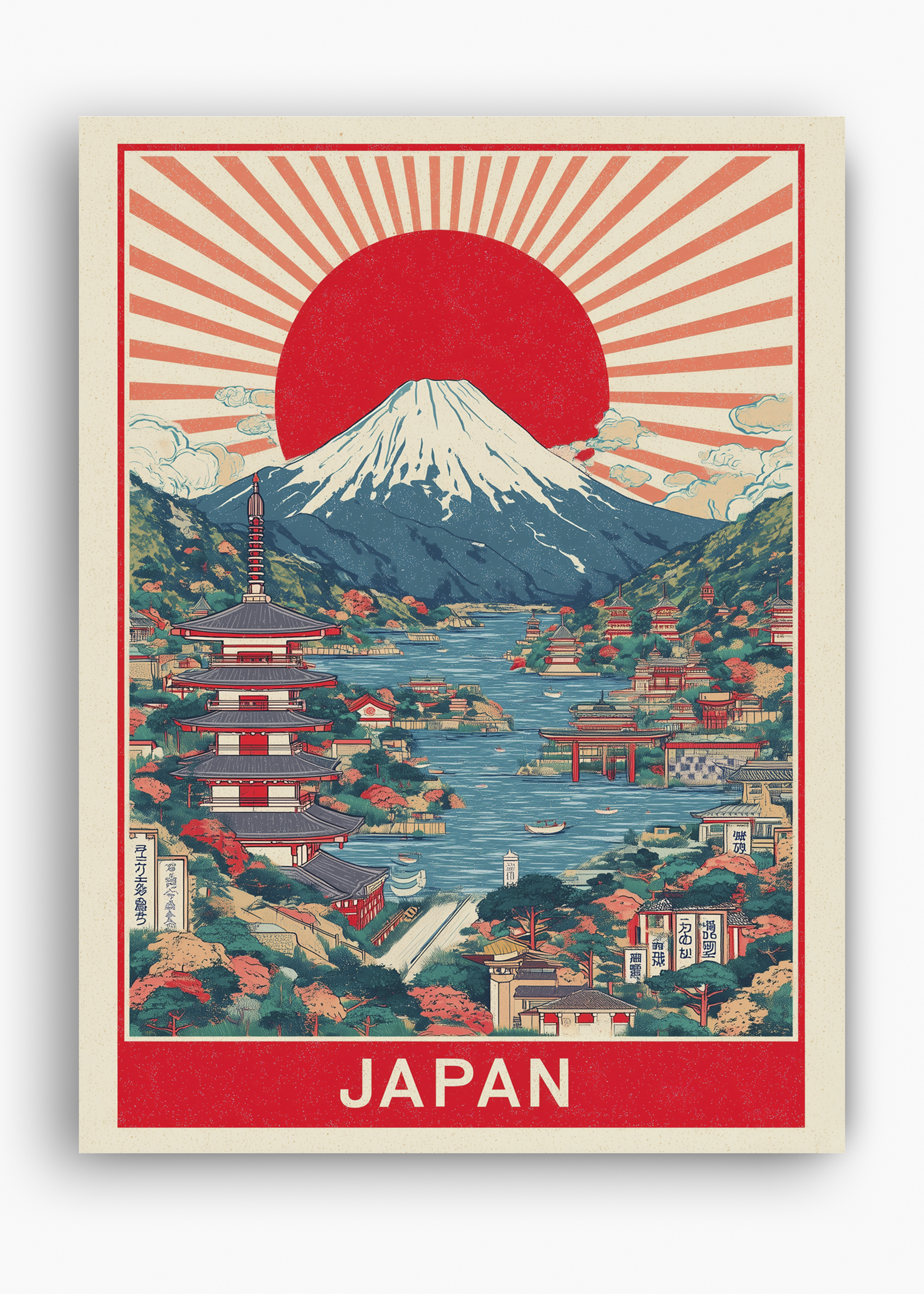 Quadro Japones Sun - 10