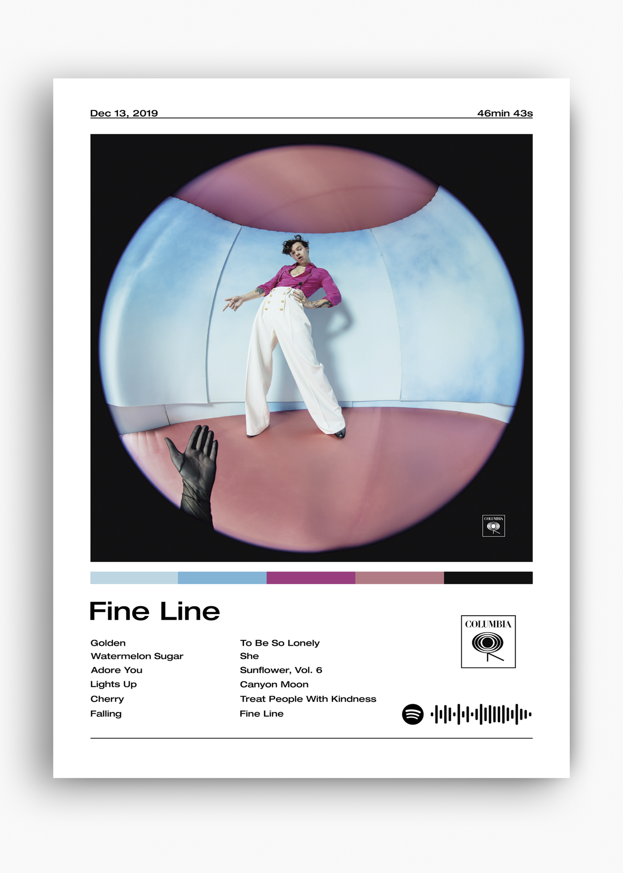 Quadro Harry Styles Fine Line - 10